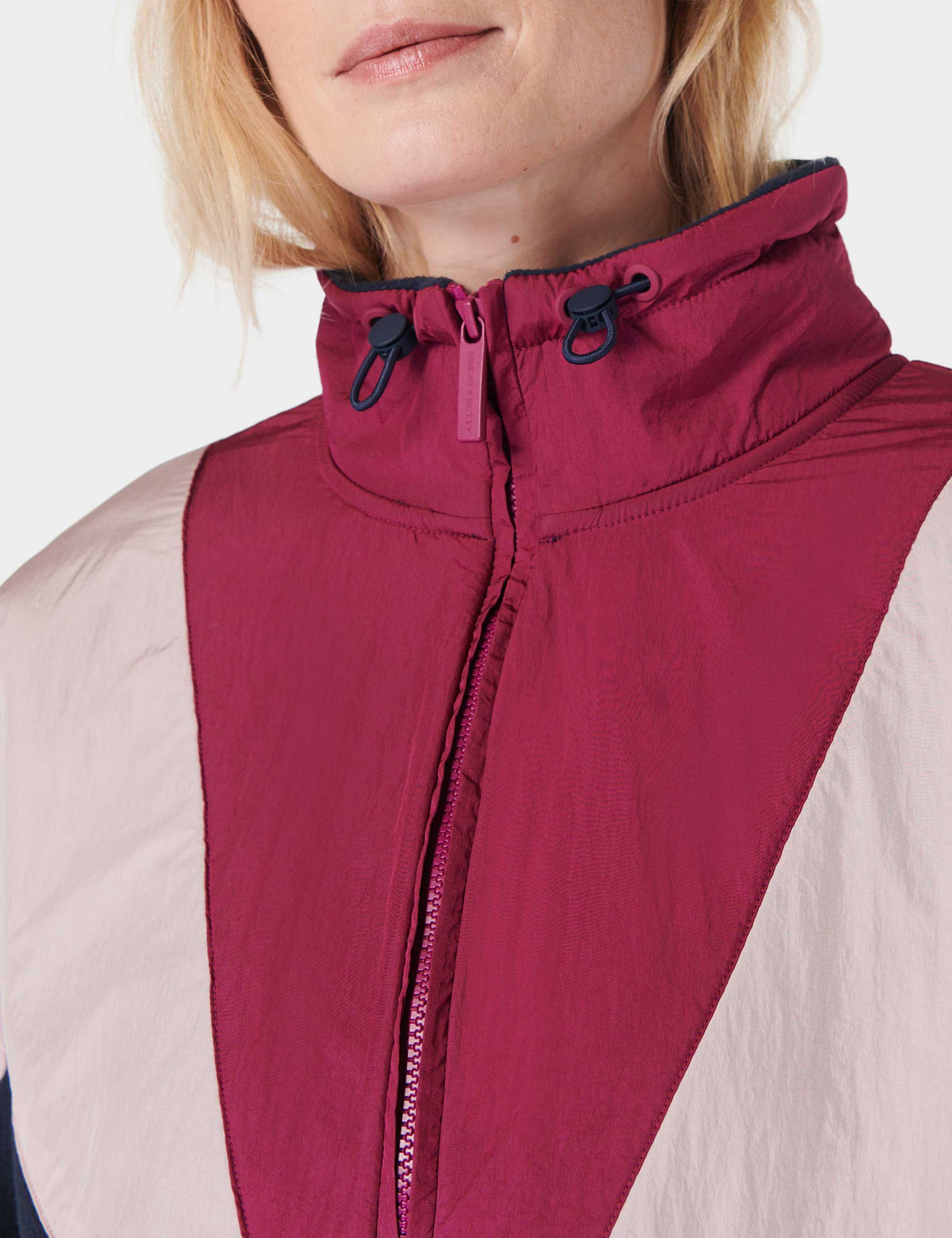 Orbit Fleece Half Zip Pullover - Navy Blue Color Block Design | Cozy & Stylish for Outdoor Activities, Hiking, and Casual Wear