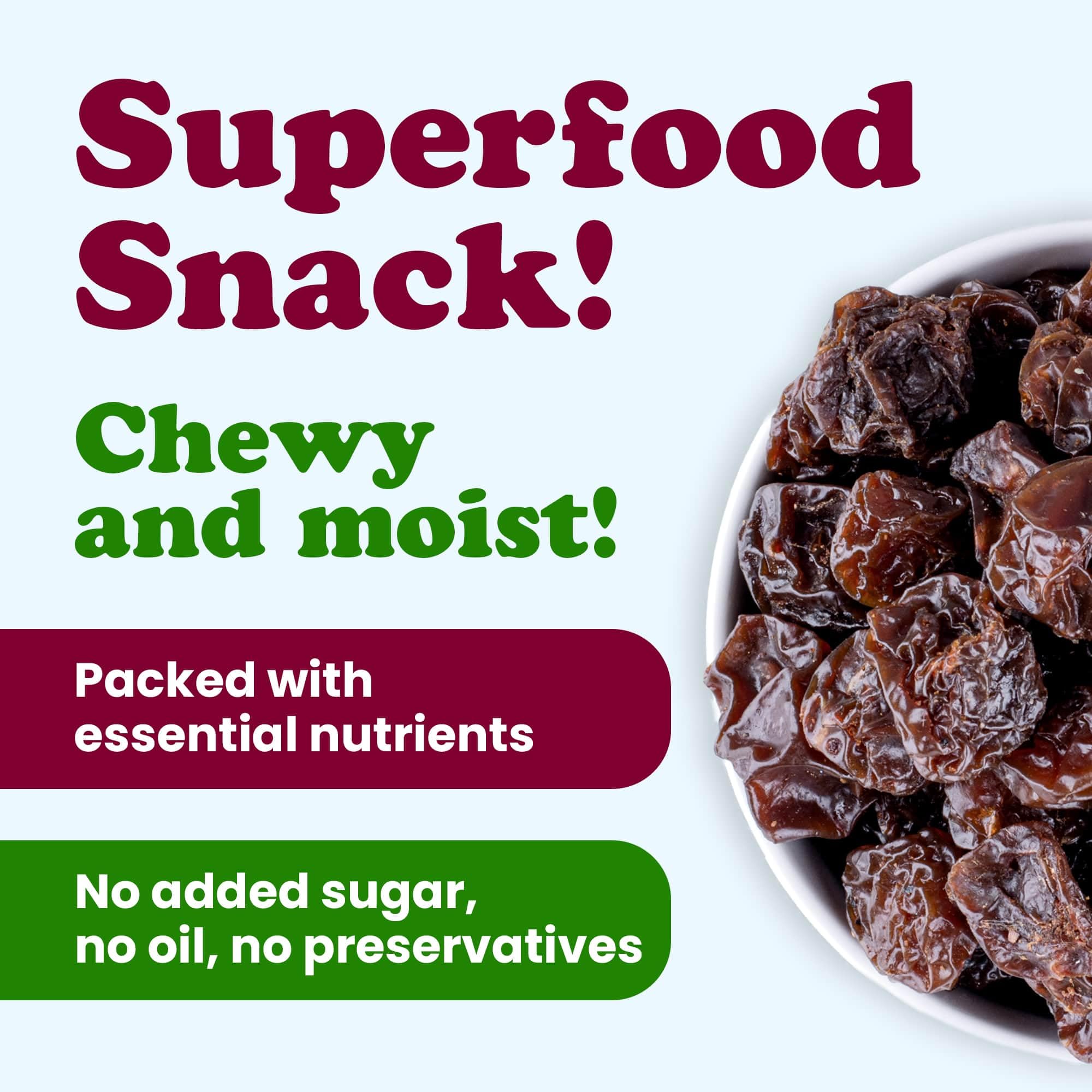 Food to Live - Dried Sour Cherries, 10 Pounds – Tart, Soft & Juicy Natural Snack | Unsulphured, Vegan, Pitted Cherries | Bulk Dried Fruit for Baking, Smoothies & Healthy Snacking