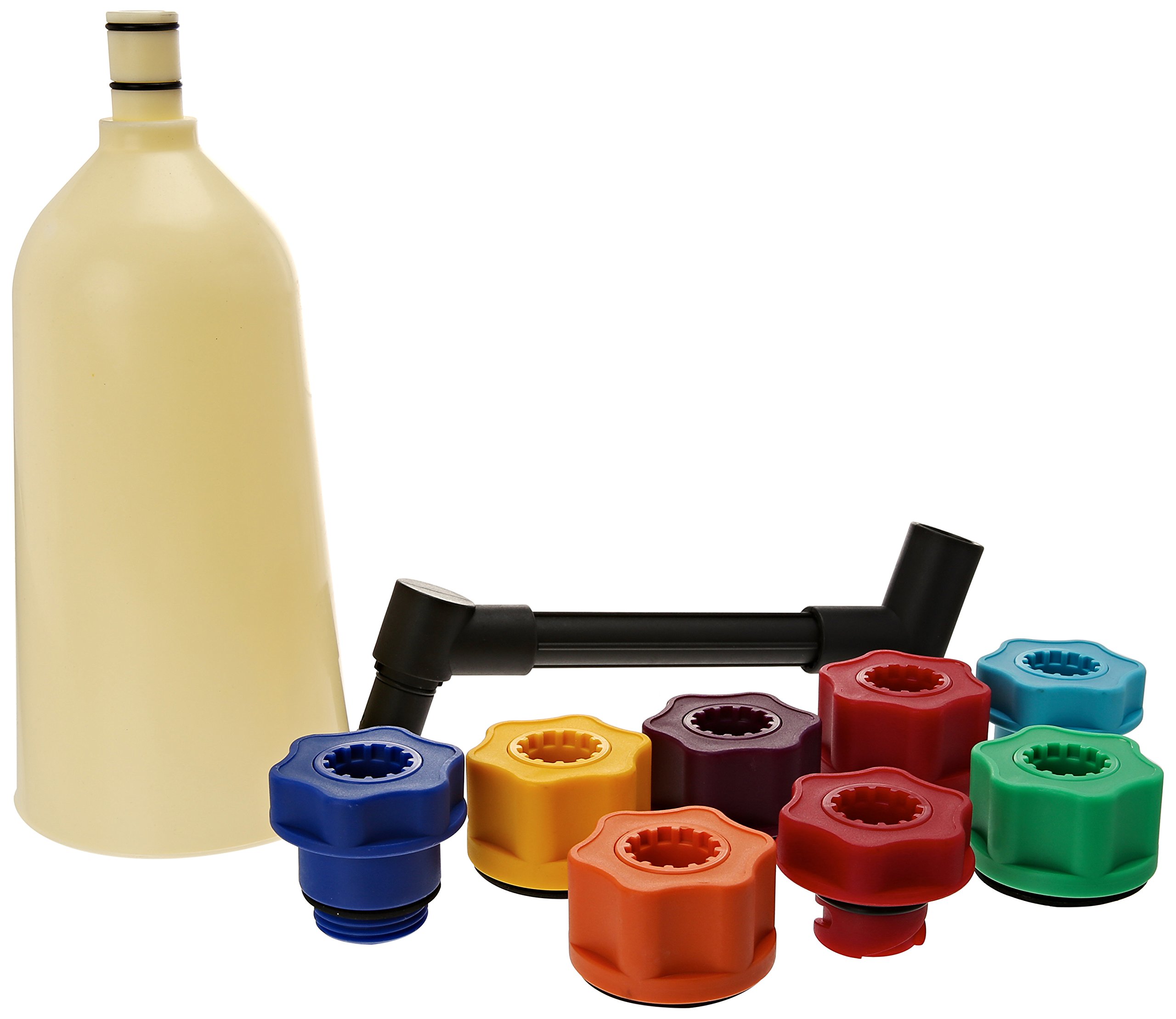 CTA Tools 7480 10-Piece Oil Filling Kit - Complete Automotive Fluid Transfer Set for Engine Oil, Transmission & Differential Fluid - Perfect for DIY Car Maintenance & Professional Mechanic Use