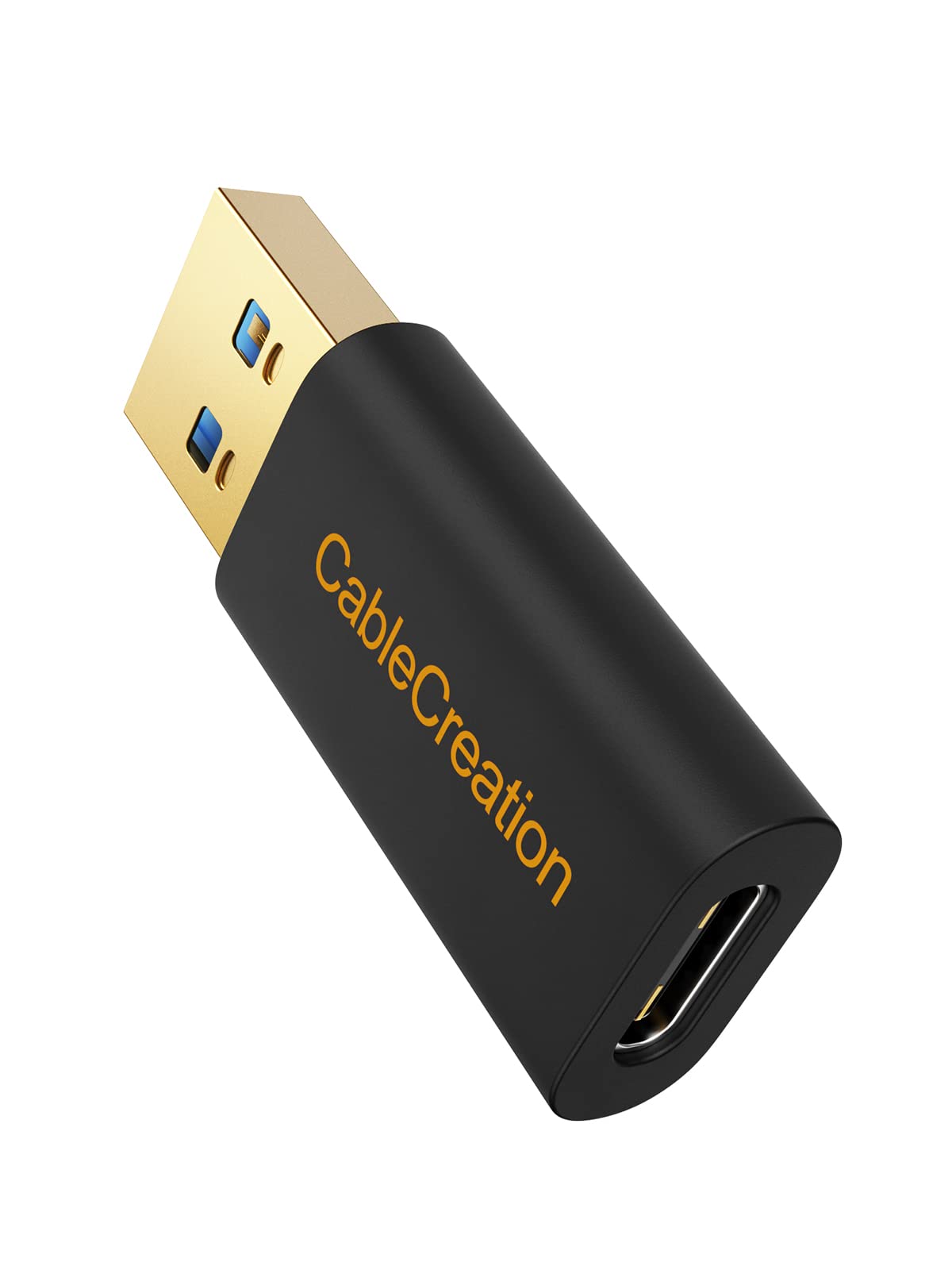 USB C Female to USB Male Adapter 3.1 Gen1 (5Gbps) - Type C to USB A Converter for Laptops, Logitech StreamCam, VR Headsets - Fast Charging & Data Transfer for MacBook, iPad, Samsung Galaxy & More