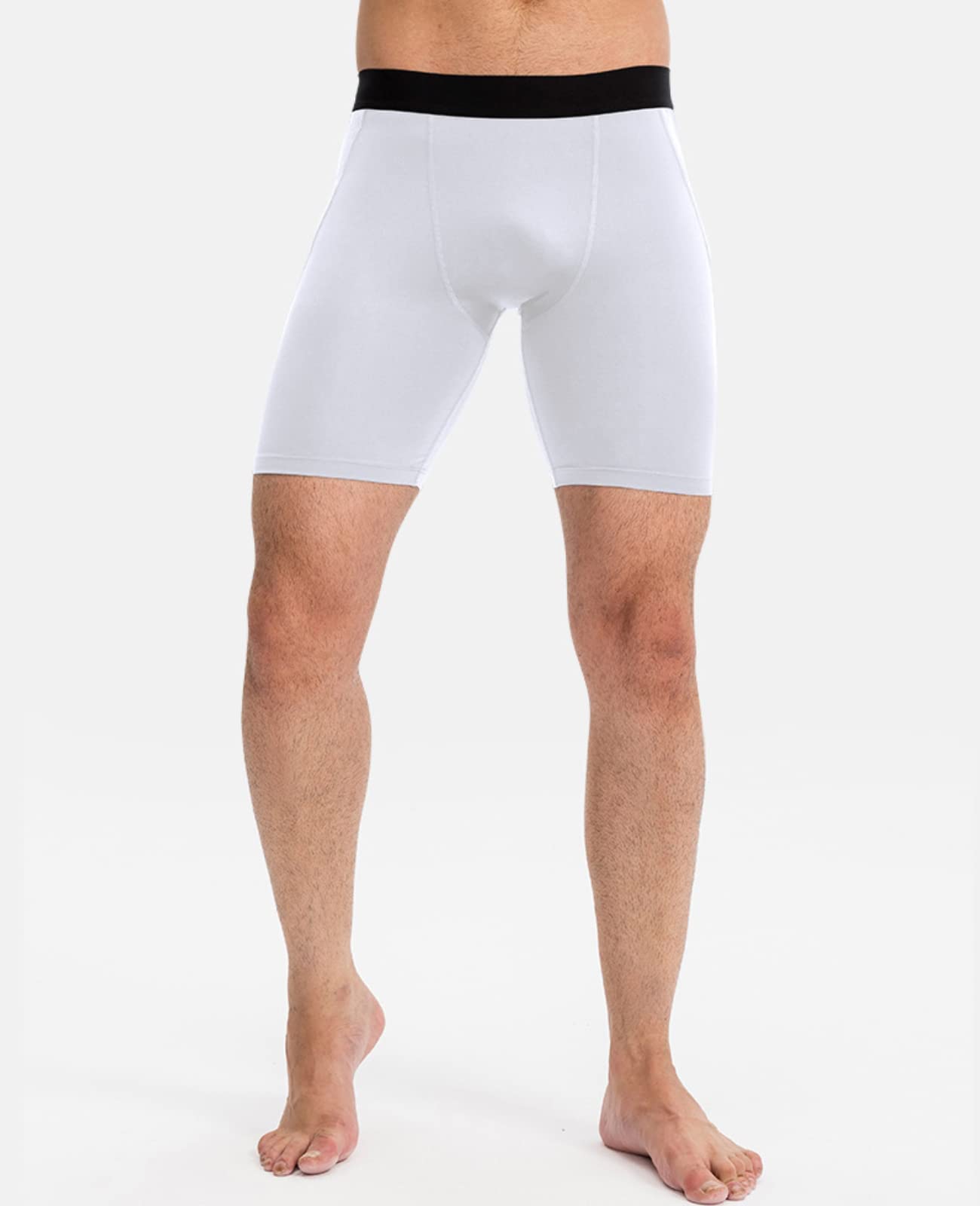 SPVISE 1 or 3 Pack Men's Compression Shorts with Pocket - Moisture Wicking Spandex Workout Underwear for Gym, Running, Basketball & Sports | Quick Dry Activewear for Training & Everyday Wear