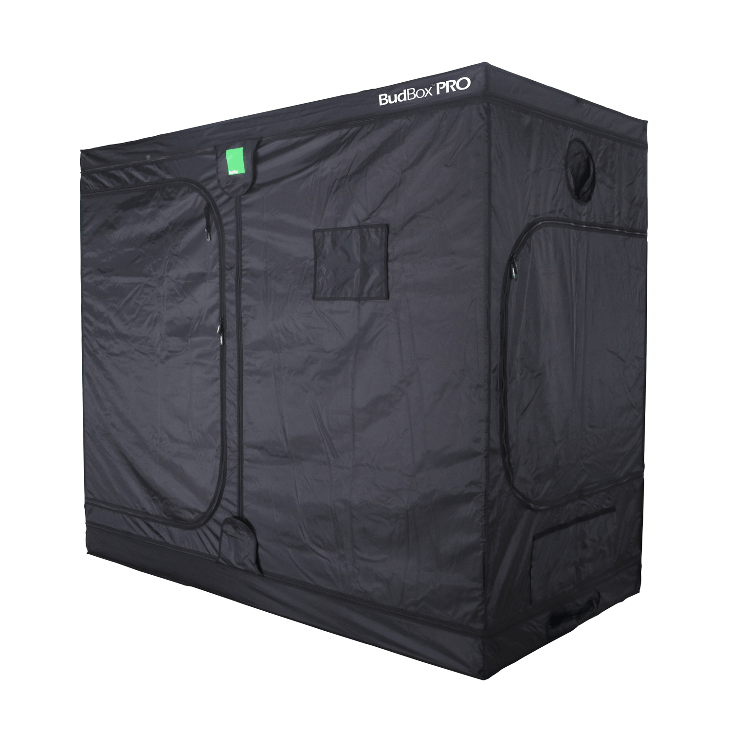 BudBox Pro XXL White Grow Tent 120x240x200cm (4'x8'x6'6) - Indoor Plant Cultivation for Hydroponics, Seed Starting & Home Gardening