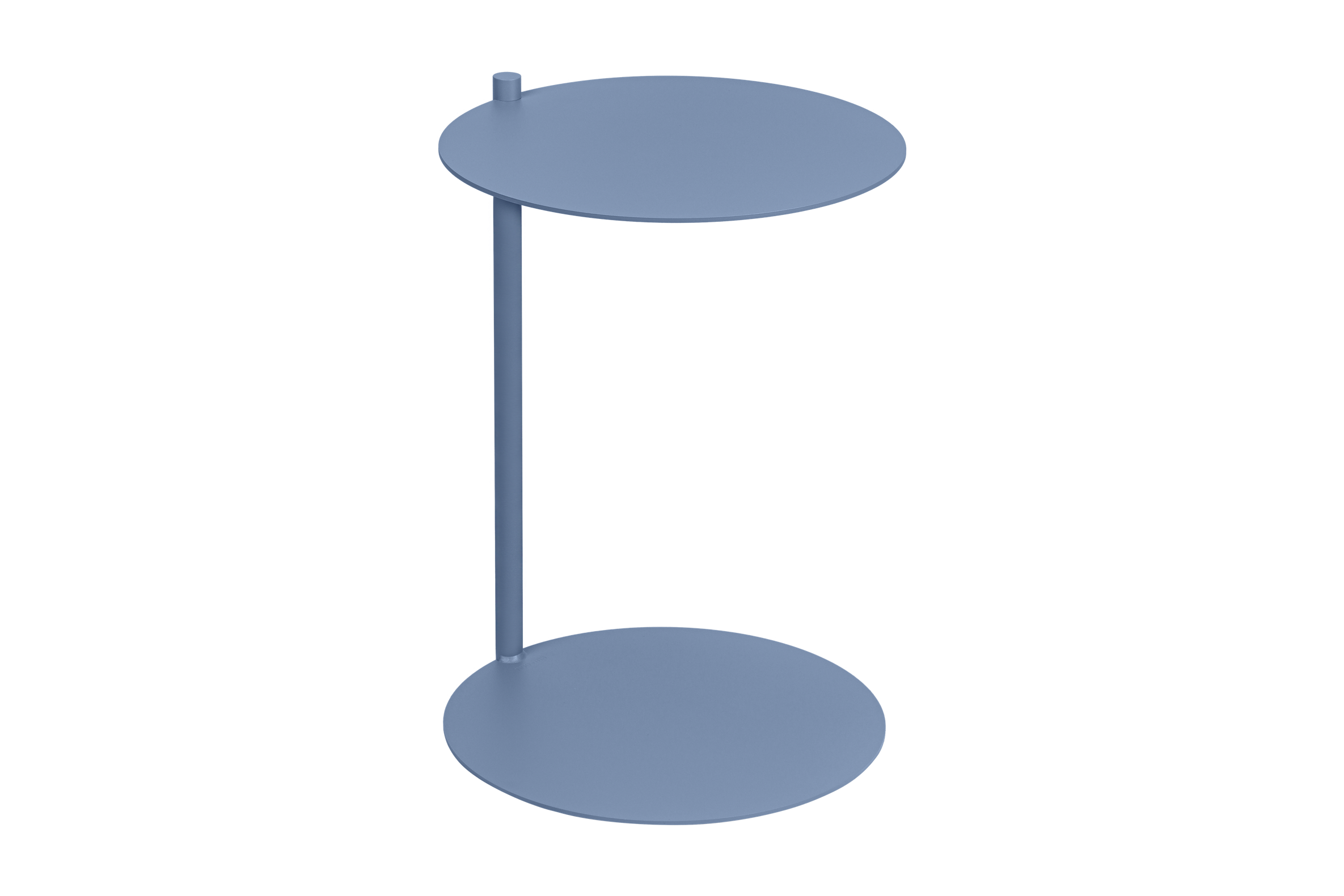 Ande End Table - Frosty Blue Side Table for Living Room, Bedroom, or Office - Modern Accent Table with Sturdy Metal Frame