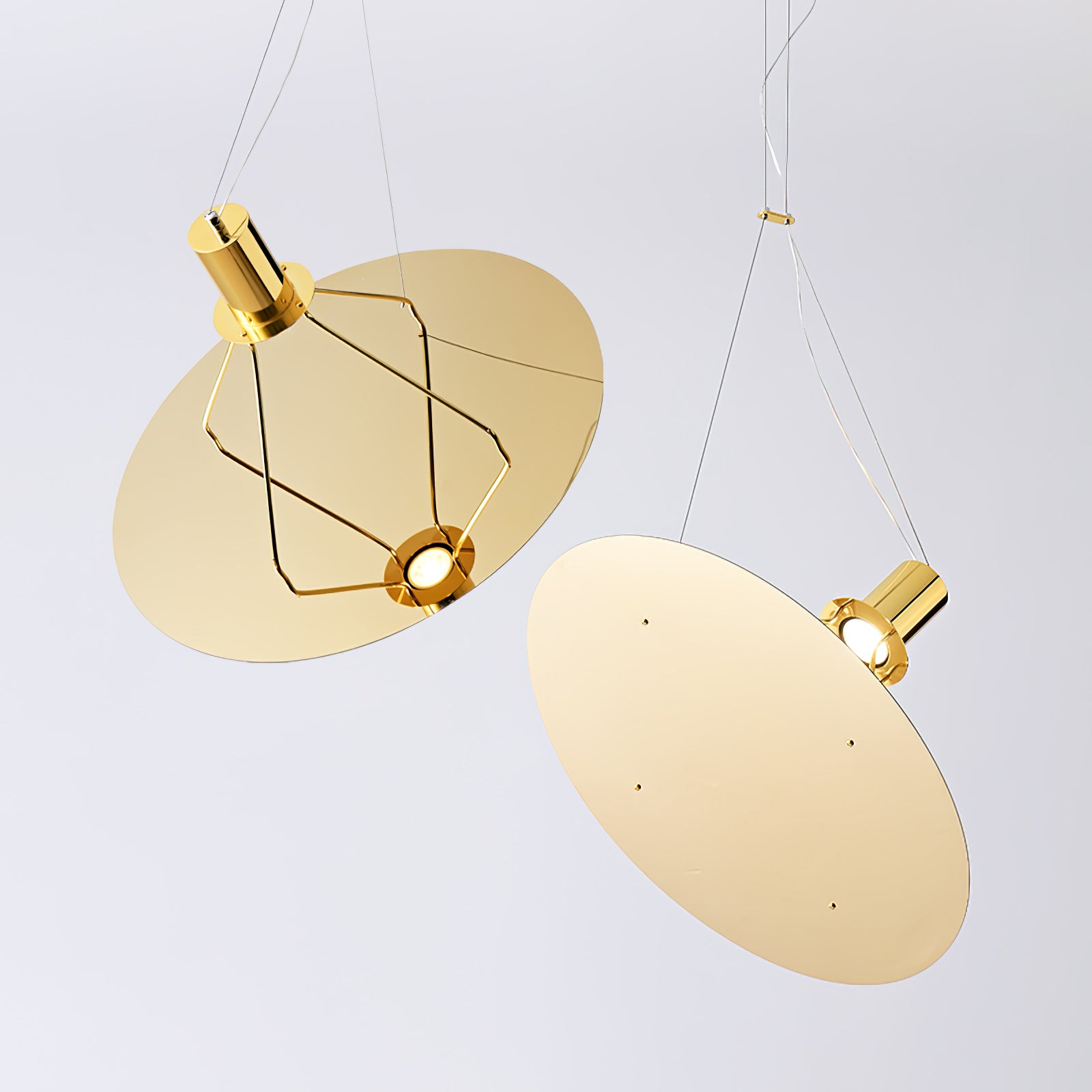 Amisol Modern Pendant Lamp - Stylish Hanging Light Fixture for Kitchen Island, Dining Room, Living Room & Bedroom Decor