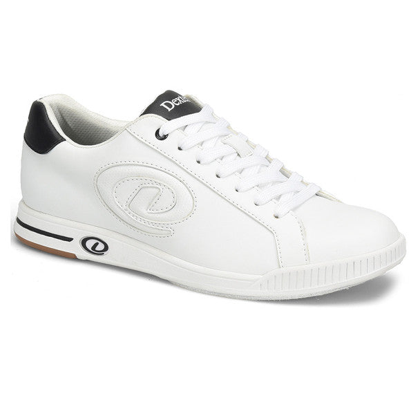 Dexter Men's Nash White Bowling Shoes - Comfortable & Durable for League Play & Casual Bowling