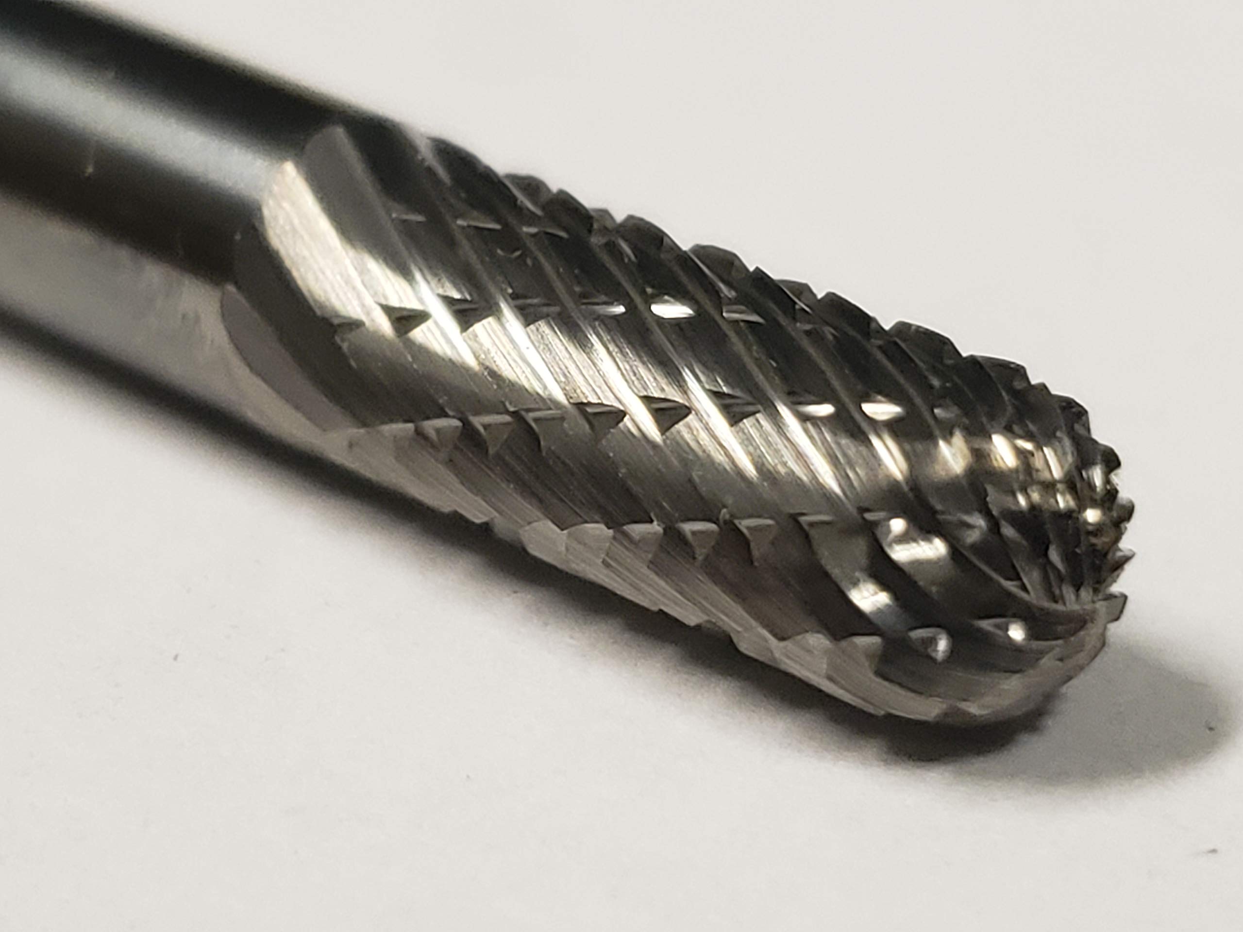 SC-1 Double Cut Carbide Burr Die Grinder Bit 1/4
