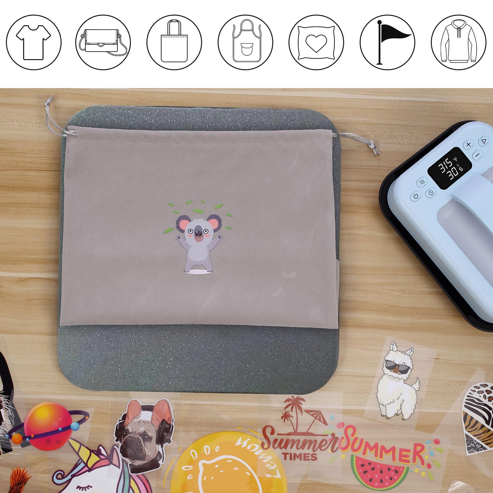 Heat Press Mat for Cricut EasyPress & EasyPress 2 - 15
