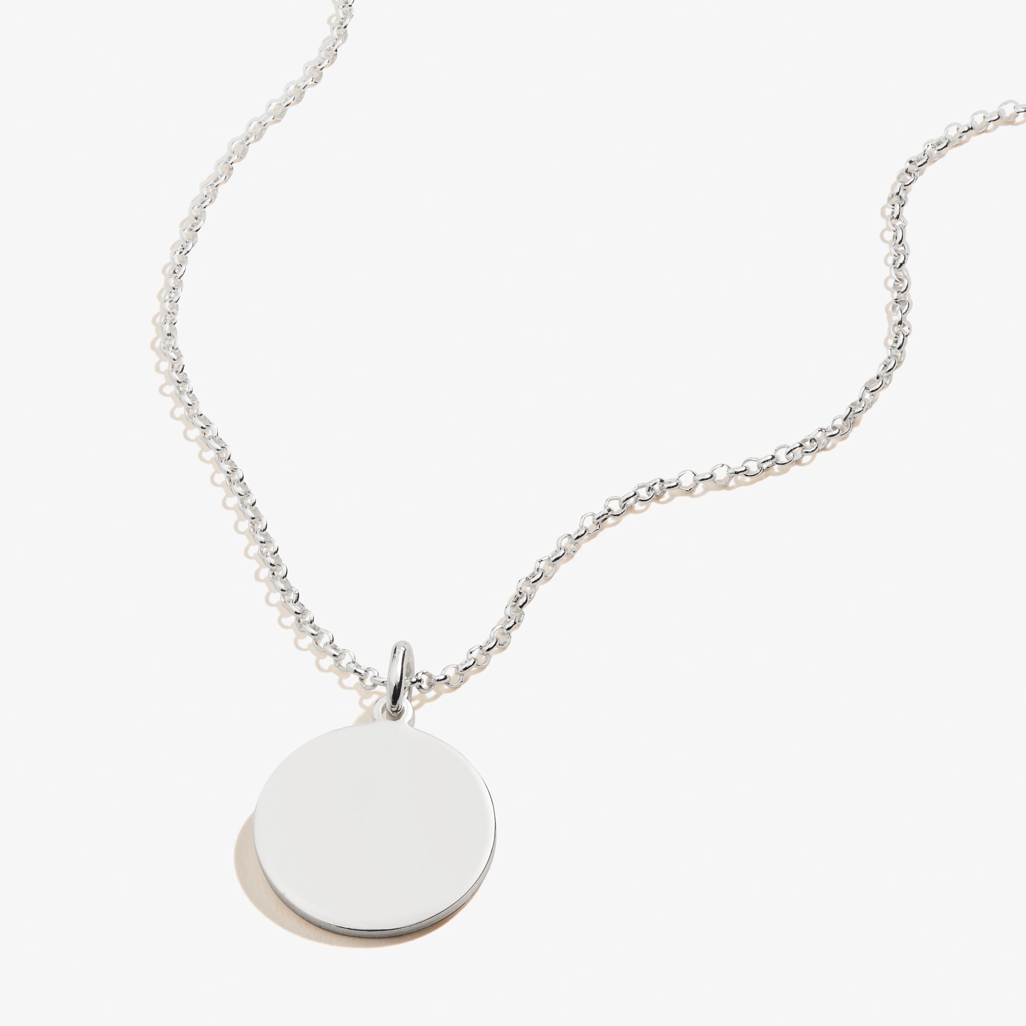 Elegant Circle Charm Necklace - 21 Inch Gold Plated Stainless Steel Jewelry for Women - Perfect for Everyday Wear, Date Nights & Gifts