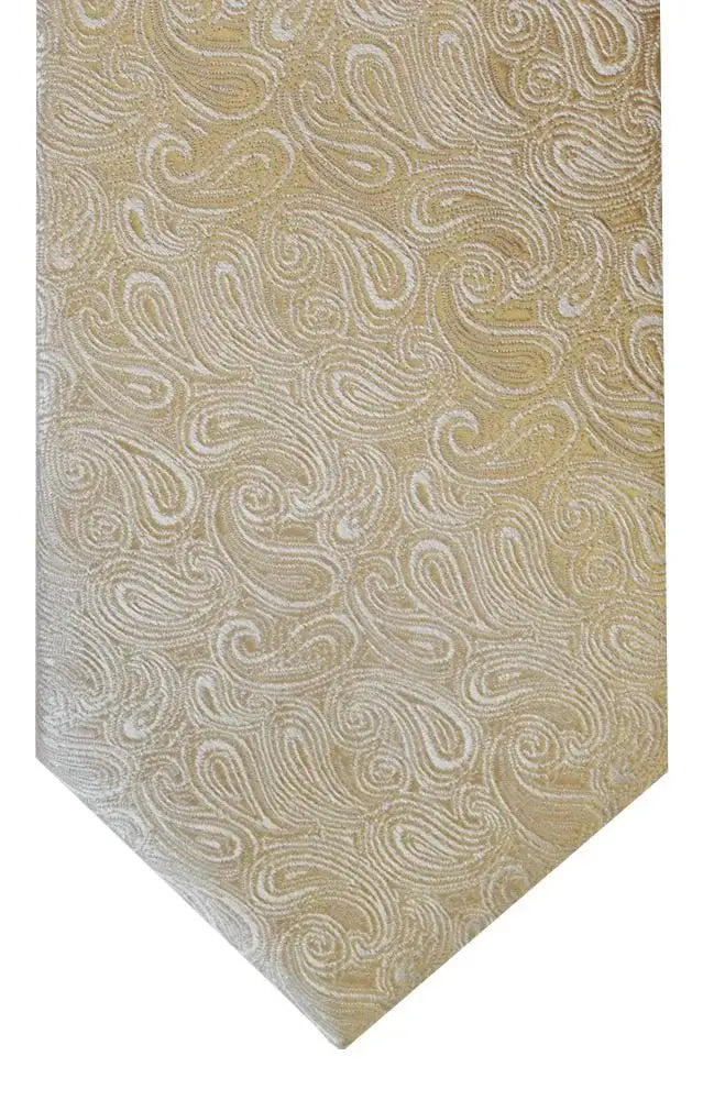LA Smith Paisley Woven Polyester Wedding Tie for Groom, Best Man & Bridal Party - Perfect for Formal Weddings, Prom & Special Occasions