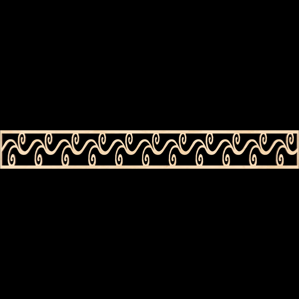 Tilden Fretwork Moulding - Decorative Wood Trim for Home & Furniture DIY Projects | Perfect for Crown Molding, Wall Paneling & Cabinet Accents