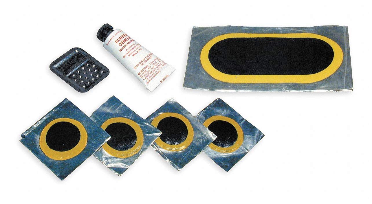 TRU-FLATE Foil Back Tire Repair Kit (5-Pack) - Emergency Flat Tire Puncture Repair for Cars, Trucks & Motorcycles