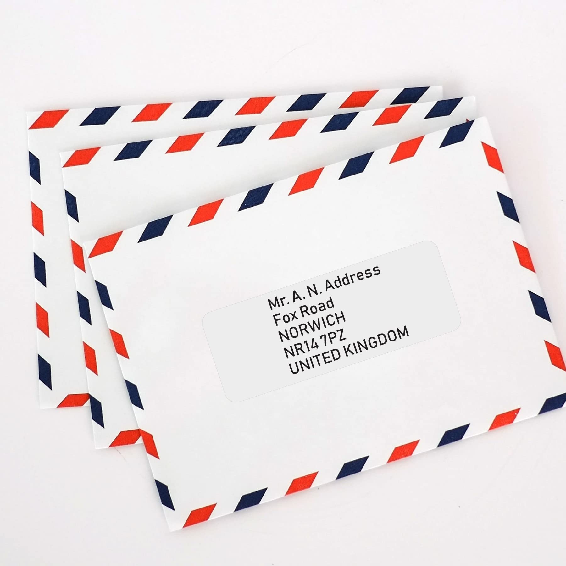 300 Permanent White Matte Blank Labels 2.625