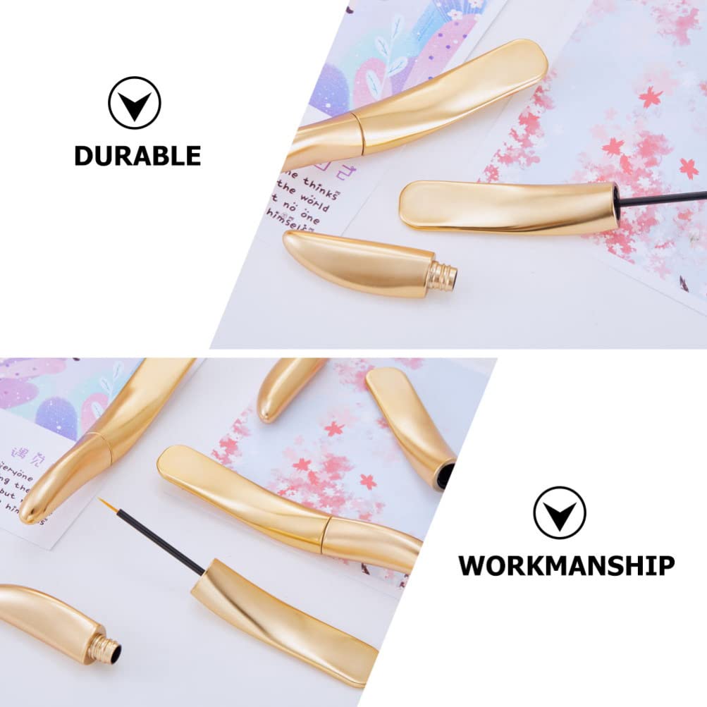 Beaupretty 6pcs Refillable Eyelash Growth Serum Bottles with Applicator Wands - Empty Mascara Tubes for DIY Lash Oil, Eye Gloss & Cosmetics | Travel-Friendly & Portable for Home, Salon & On-the-Go Use