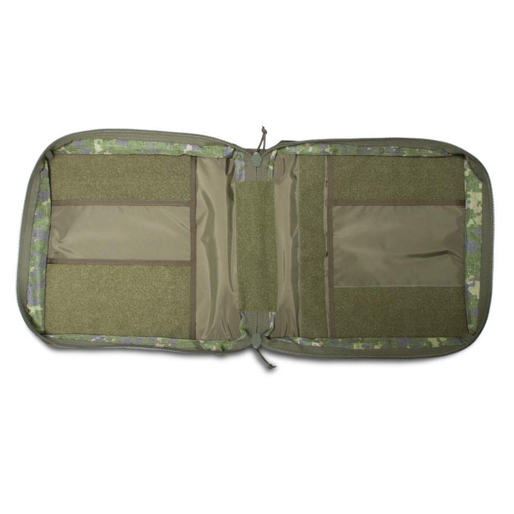 Tactical 3-Ring Binder Cover with Zippered Padfolio Organizer | Durable Military-Grade Notebook Cover for 1.5