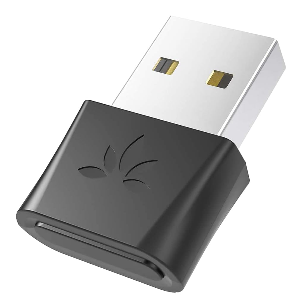 Avantree DG80 USB Bluetooth 5.3 Adapter for PS5, PC, Gaming Consoles - Wireless Audio Transmitter Dongle for Bluetooth Headphones & Earbuds with aptX-Adaptive/Low Latency - Perfect for Gaming, Streaming & Home Theater Systems