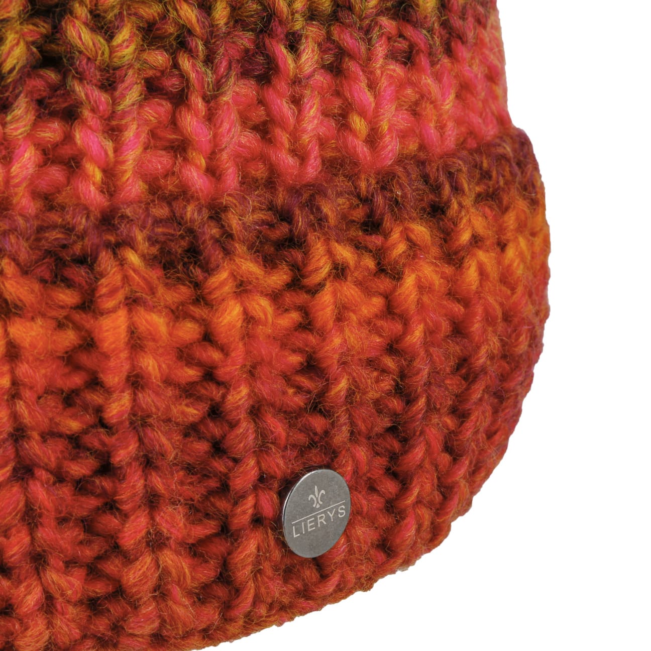 Lierys Finja Bobble Hat - Warm Winter Knit Beanie for Women & Men - Cozy Cable Knit Pom Pom Hat for Cold Weather - Perfect for Skiing, Snowboarding & Outdoor Activities