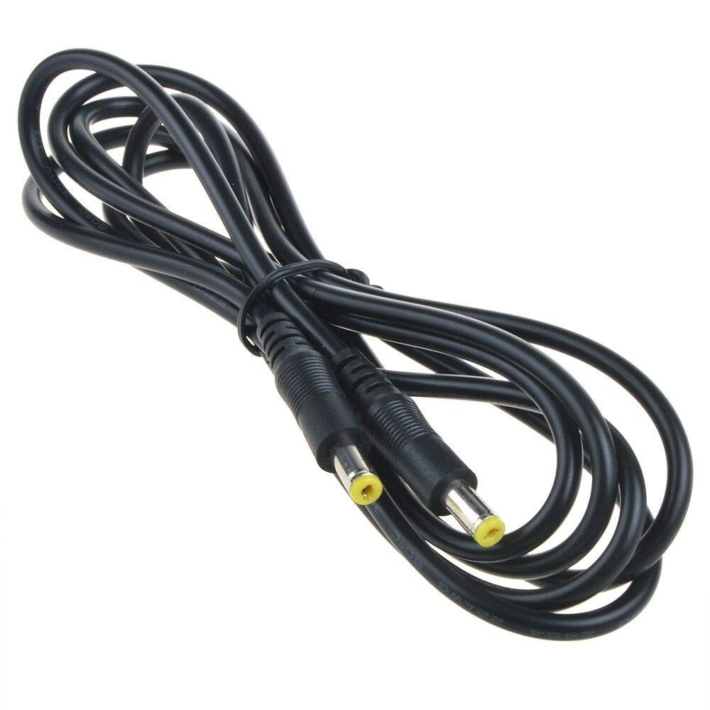 Panasonic NV-DS Series DV Camcorder Power Cord - DC Extension Cable for NV-DS37, NV-DS38 Models (DS37B, DS38EG, DS38EGM etc.) - Replacement Charger Adapter for VCR & Video Recording - Perfect for Home Movies, Travel Vlogging & Vintage Camera Collections