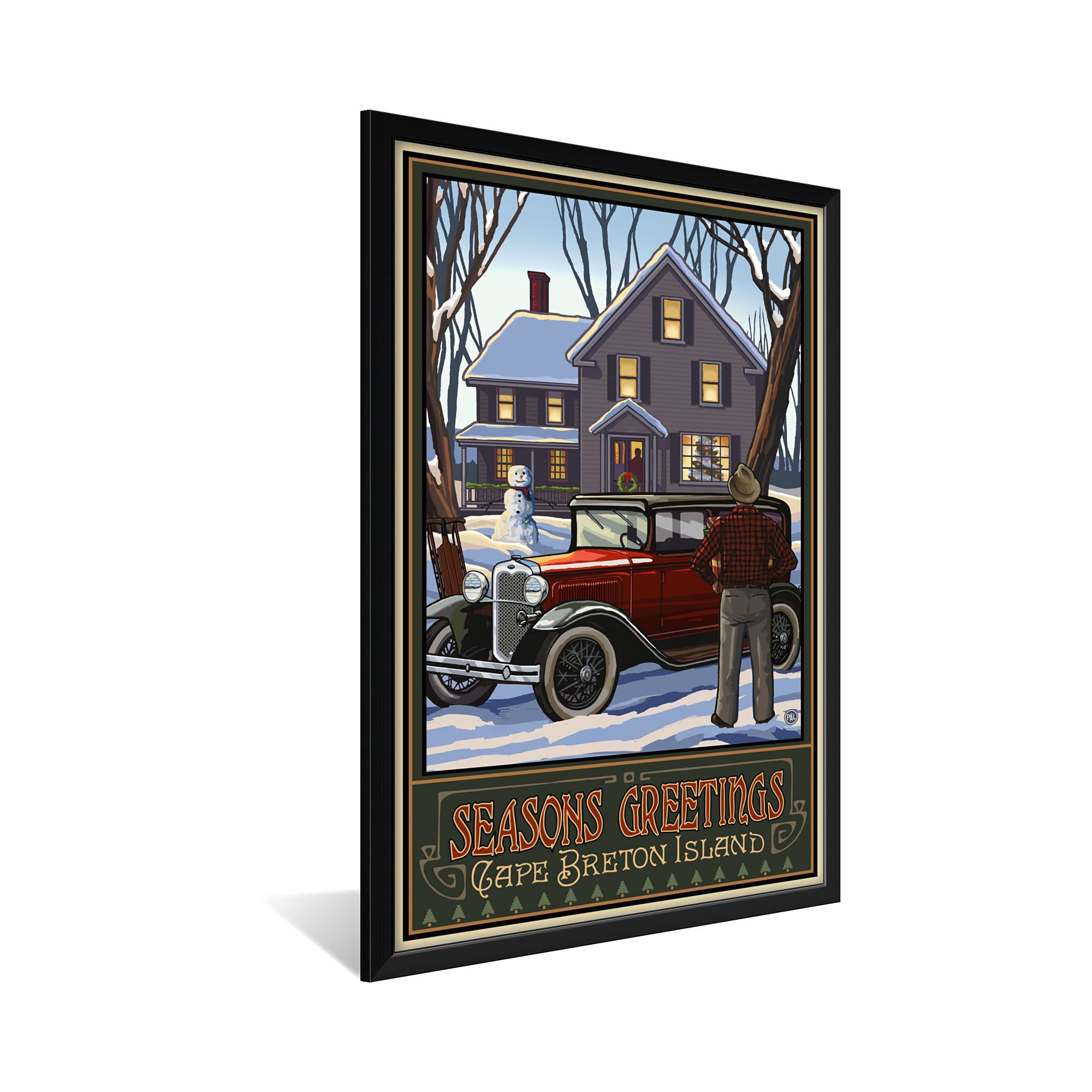 Paul A. Lanquist Framed Art Print - 32