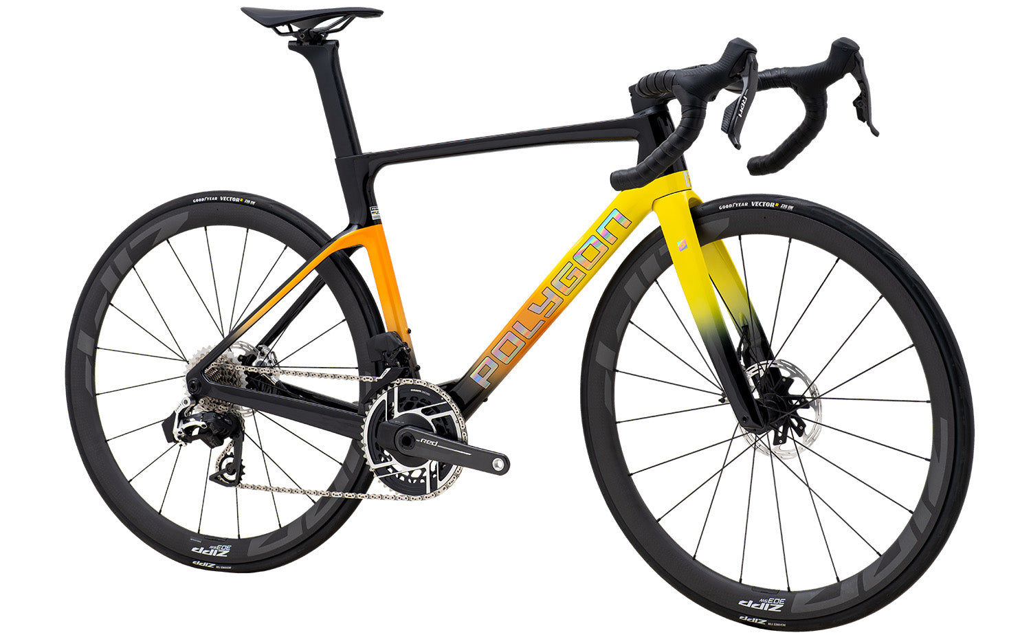SRAM Red AXS Carbon Road Bike - Polygon Helios A0 | Lightweight & High-Performance for Racing & Endurance | Perfect for Competitive Cyclists & Long-Distance Rides