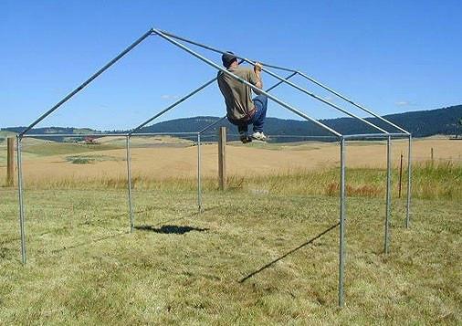 Montana Canvas Breakdown Tent Frame - Lightweight & Portable Camping Tent for Outdoor Adventures, Hiking, and Backpacking