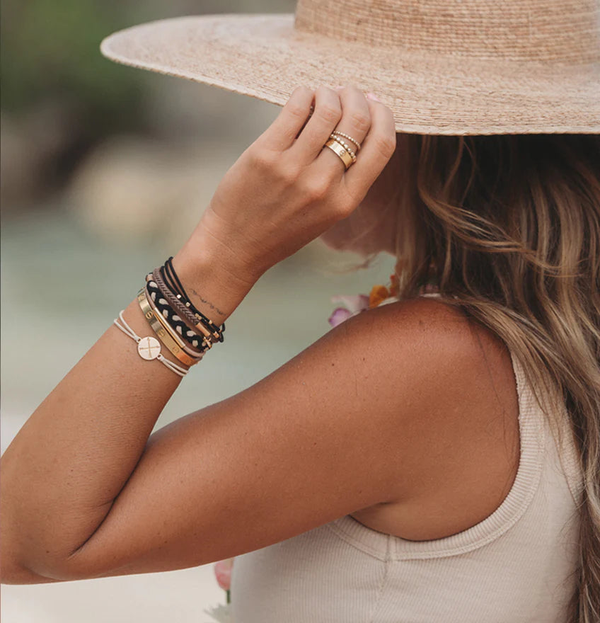 Focus Hair Tie Bracelet - Adjustable Wristband for Women & Girls - Perfect for Gym, Yoga, Running & Everyday Use