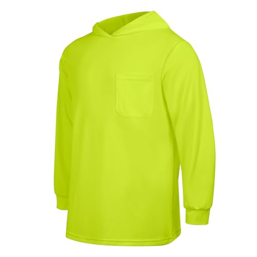 1pc Yellow Hooded
