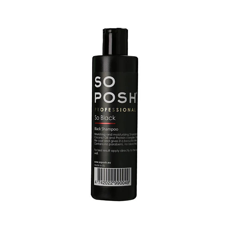 So Posh So Black Shampoo for Dark Hair - Volumizing & Color Protection (8oz & 16oz) - Perfect for Daily Use & Salon-Quality Results at Home