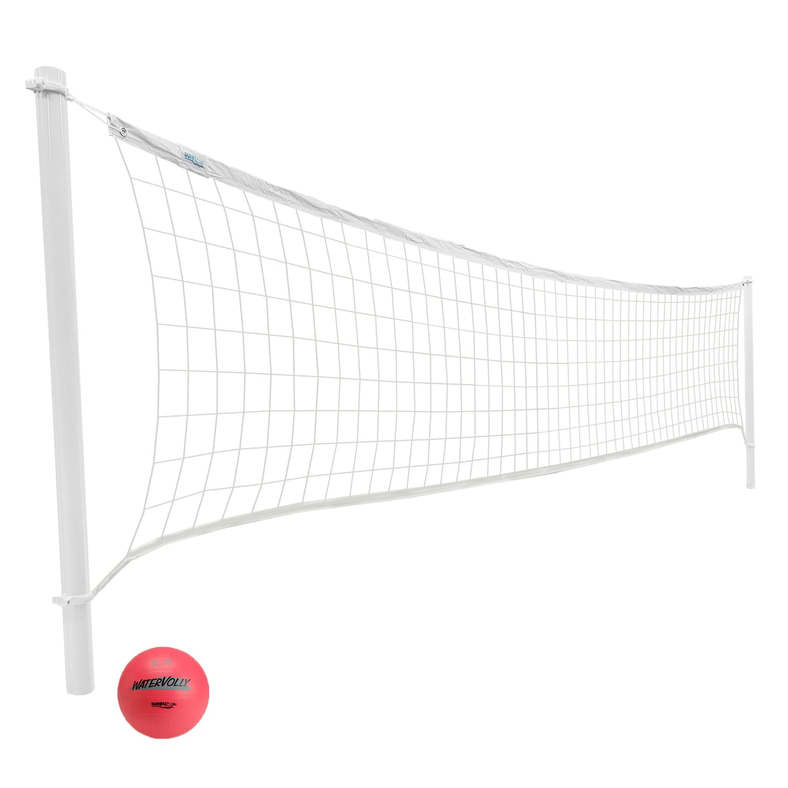 Dunn-Rite ProVolly Retrofit Pool Volleyball Kit - Premium In-Ground Pool Volleyball Set for Backyard & Resort Fun | Perfect for Summer Parties, Family Games & Water Sports