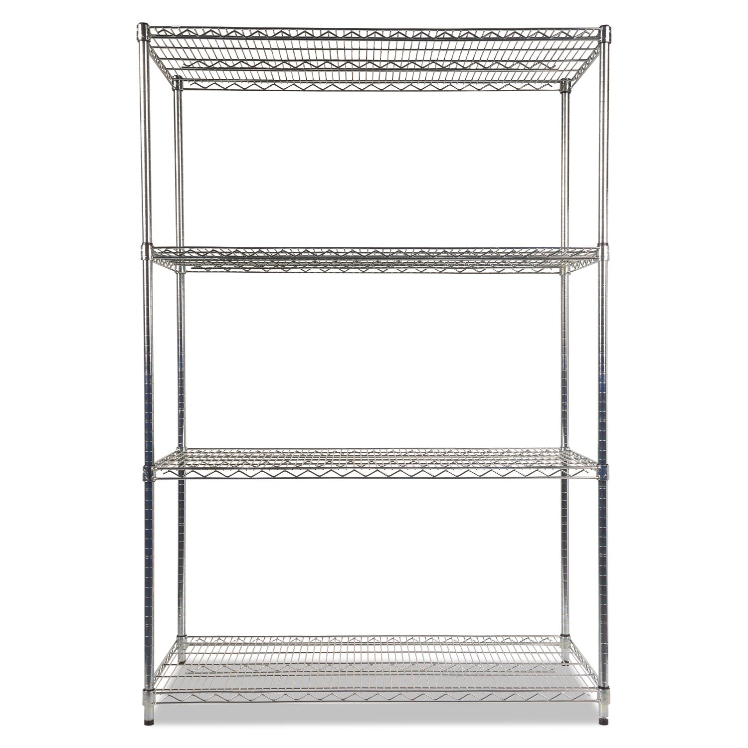 Alera® NSF Certified 4-Tier Industrial Wire Shelving Kit - 48