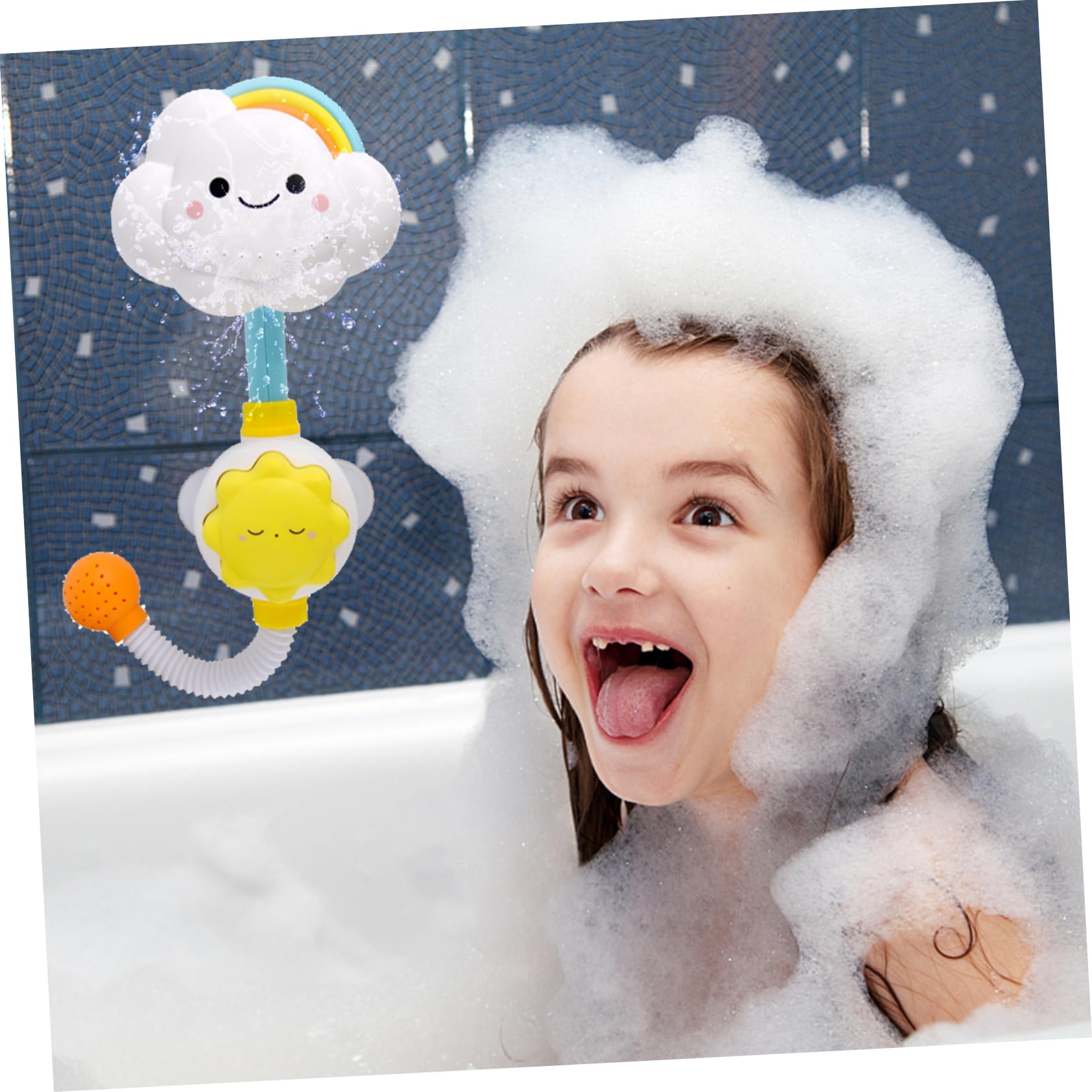 UPKOCH 3-Piece Bath Toys Set - Water Sprinkler, Squirt & Spray Toys for Kids - Fun Pool, Beach & Bathtub Playtime - Perfect for Outdoor Water Games & Toddler Bath Time