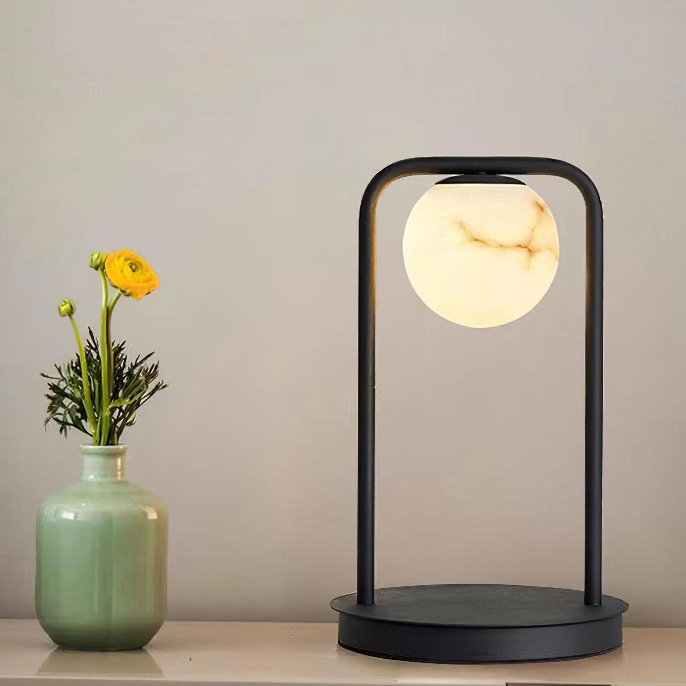 Rebirth Table Lamp - Modern LED Nightstand Light with Adjustable Brightness for Bedroom, Living Room & Office - Perfect for Reading, Relaxing & Decor