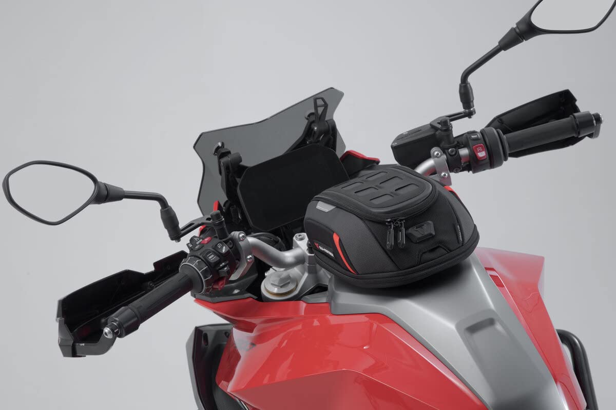 SW-Motech Pro Micro Tank Bag 3-5L - Waterproof Motorcycle Storage for Phones & Essentials - Perfect for Adventure Riding & Daily Commutes