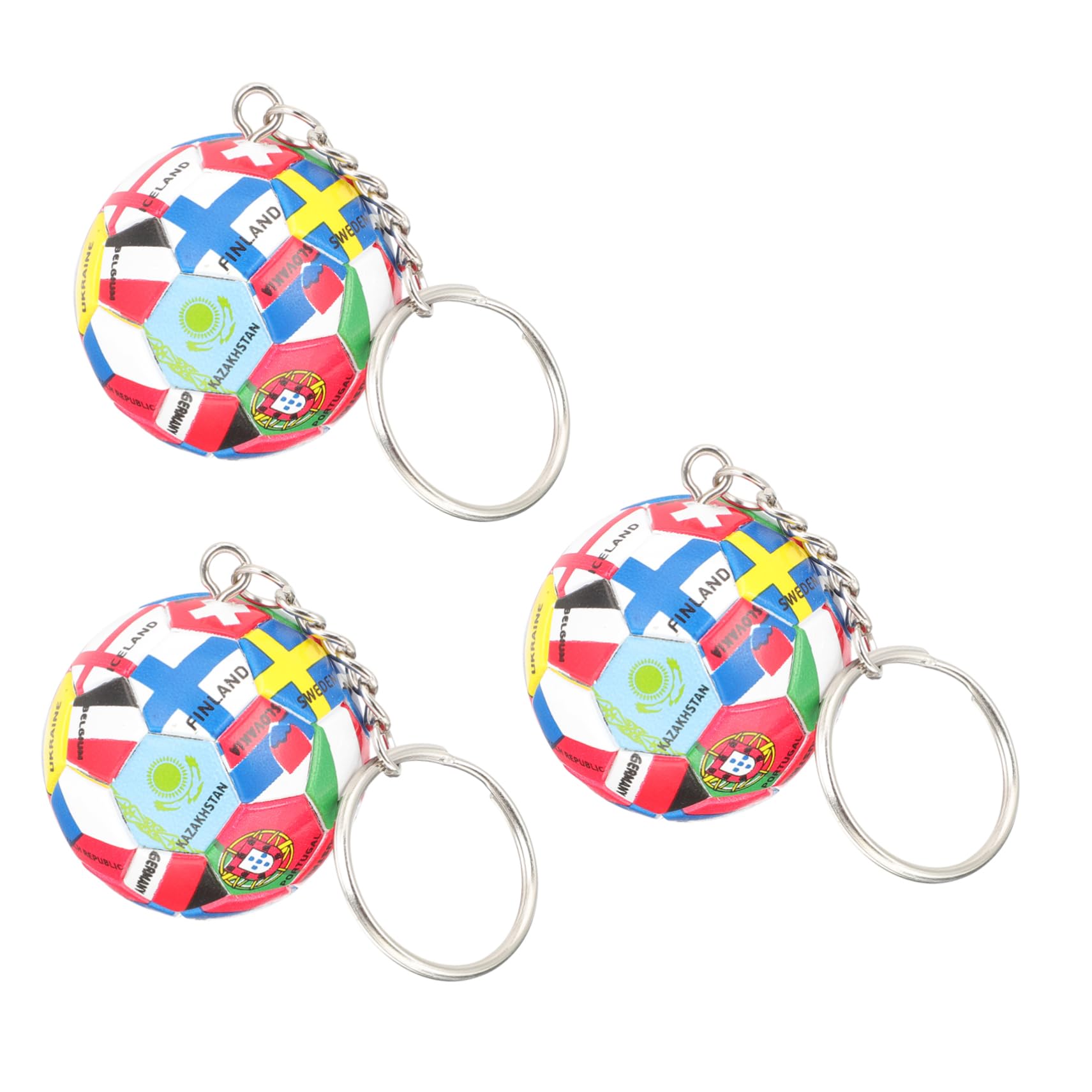 MOBUTOFU Soccer Keychain Pendant - Unique Party Favors for Boys and Girls - Perfect for Birthday Gifts, Sports Team Rewards, and School Event Goodie Bags