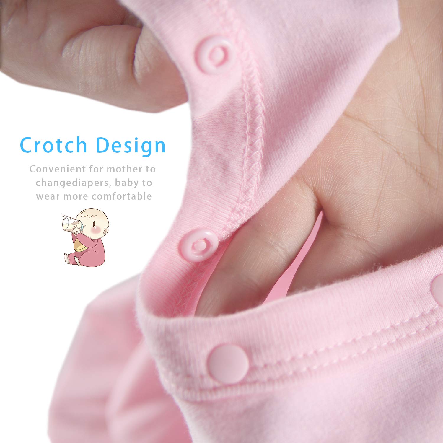 YSCULBUTOL Baby Romper Outfits - Cute Twin Matching Bodysuits for Baby Girls | Soft Cotton Newborn Clothes Set | Perfect for Playdates, Photoshoots & Family Matching Outfits