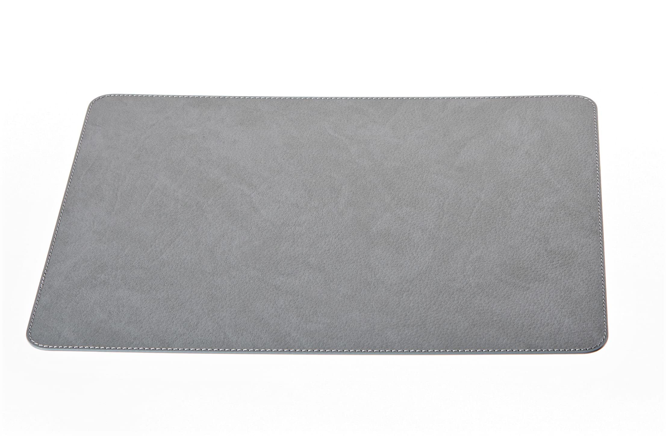 Eco-Friendly Recycled Leather Placemat and Coaster Set - 4 Placemats (15.7