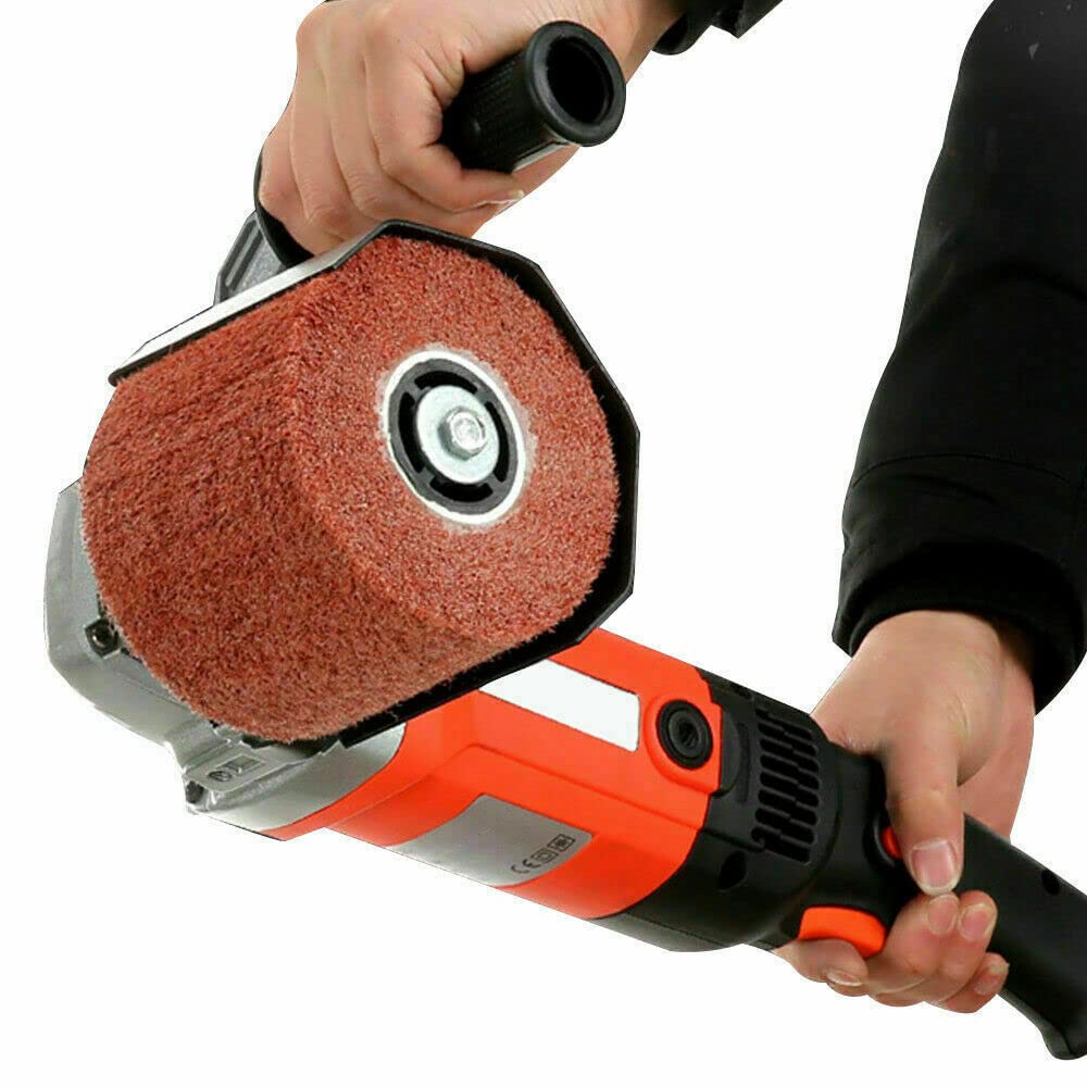 1400W Electric Burnishing Polishing Machine - Handheld Electric Sander for Metal, Stainless Steel & Wood - Perfect for DIY Projects, Automotive Detailing & Furniture Restoration