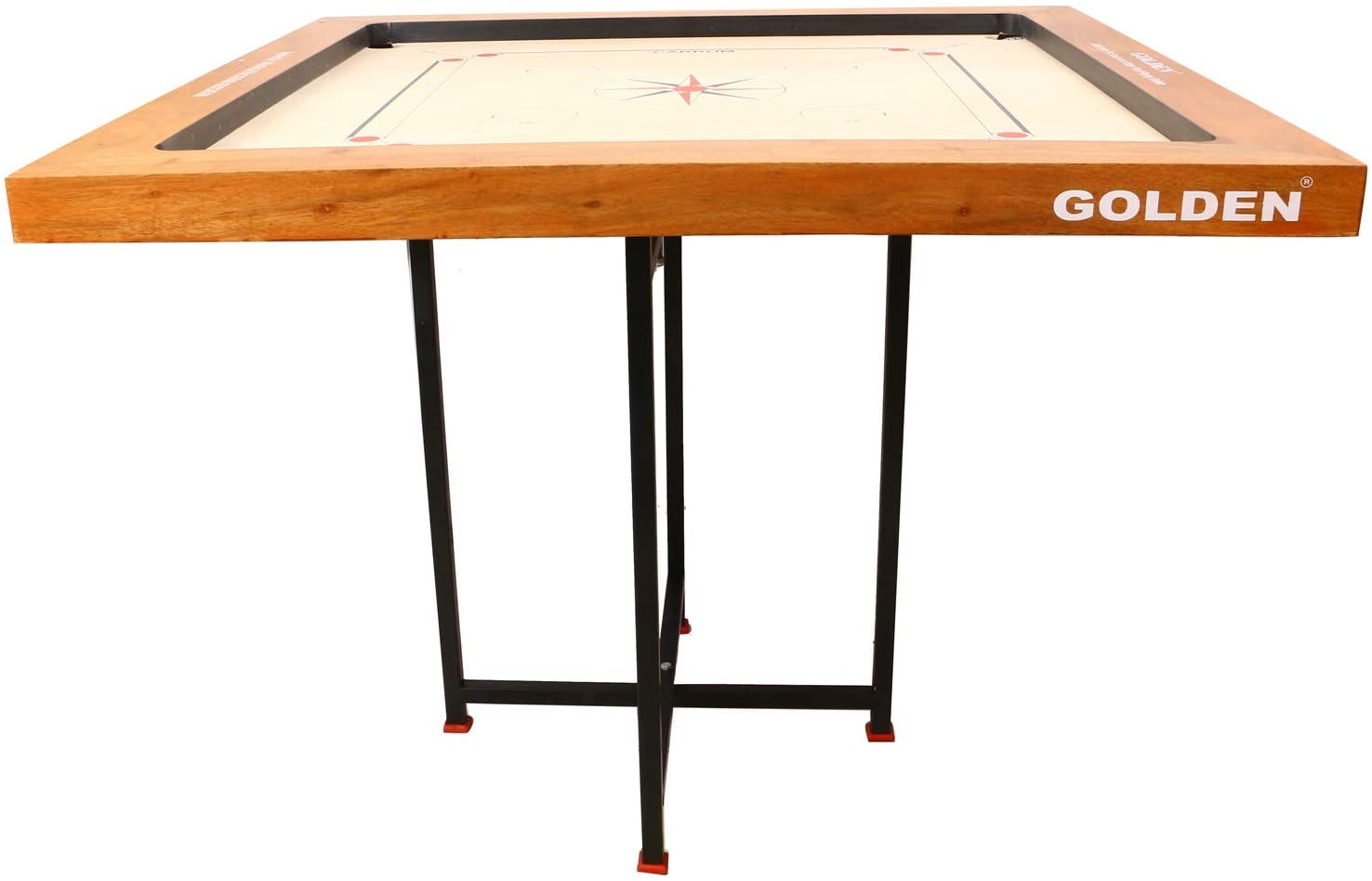 Precision Click Simple Carrom Board with Stand & Carry Bag | Sturdy Grip for Smooth Gameplay | Perfect for Family Game Nights, Parties & Indoor Recreation