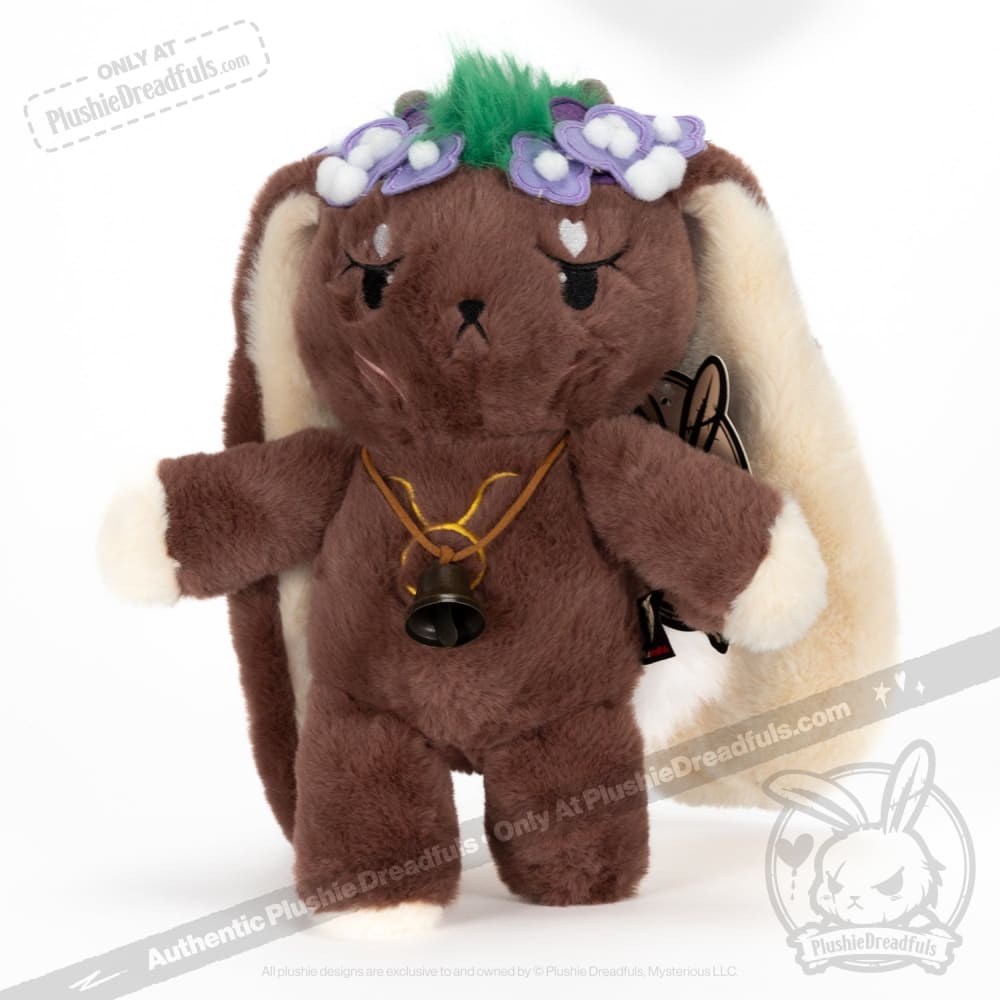 Plushie Dreadfuls Taurus Rabbit Stuffed Animal - Soft Zodiac Plush Toy for Taurus Birthday Gifts, Cute Collectible for Kids & Adults, Perfect for Home Decor, Bedroom Cuddling, and Astrology Lovers