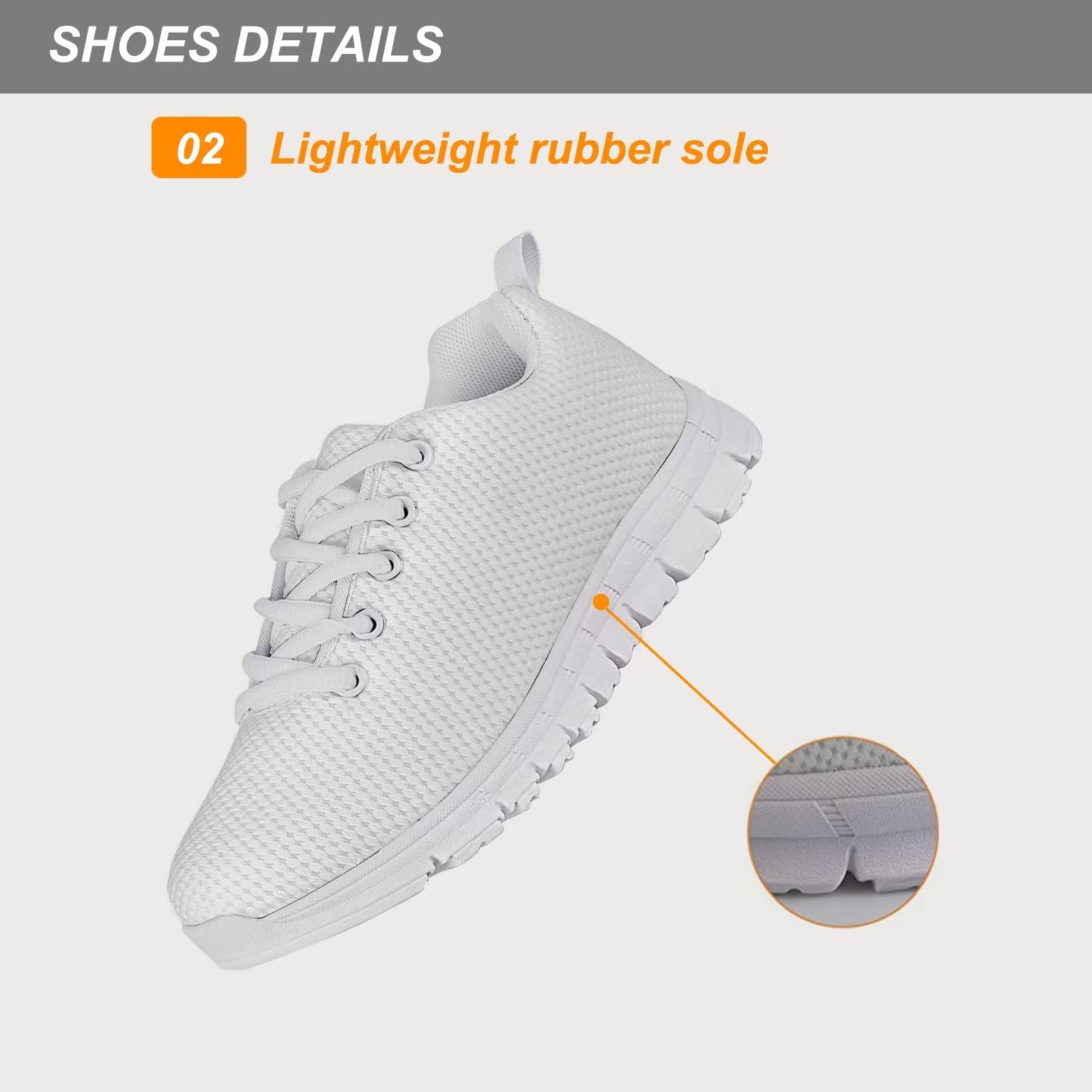 Uourmeti Girls Running Shoes - Lightweight Kids Sneakers for Walking, Sports & Tennis - Breathable Lace-Up Athletic Shoes | Perfect for School, Playground & Daily Activities