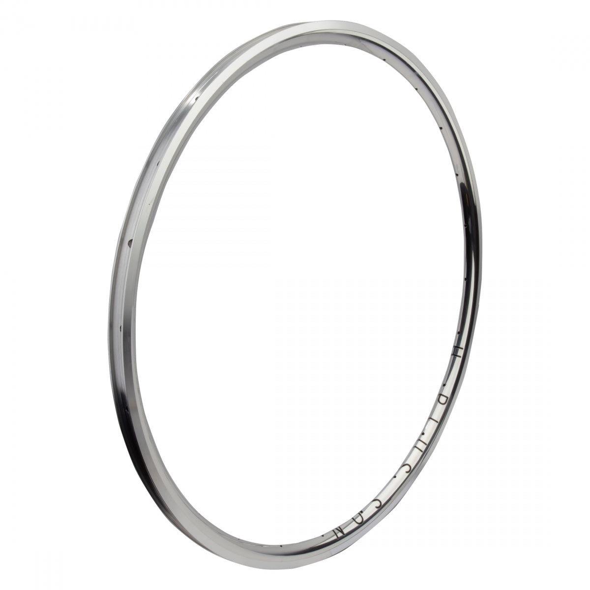 Archetype H Plus Son 700C Silver Polished 24H Road Bike Wheelset - Lightweight & Durable for Cycling, Racing & Commuting