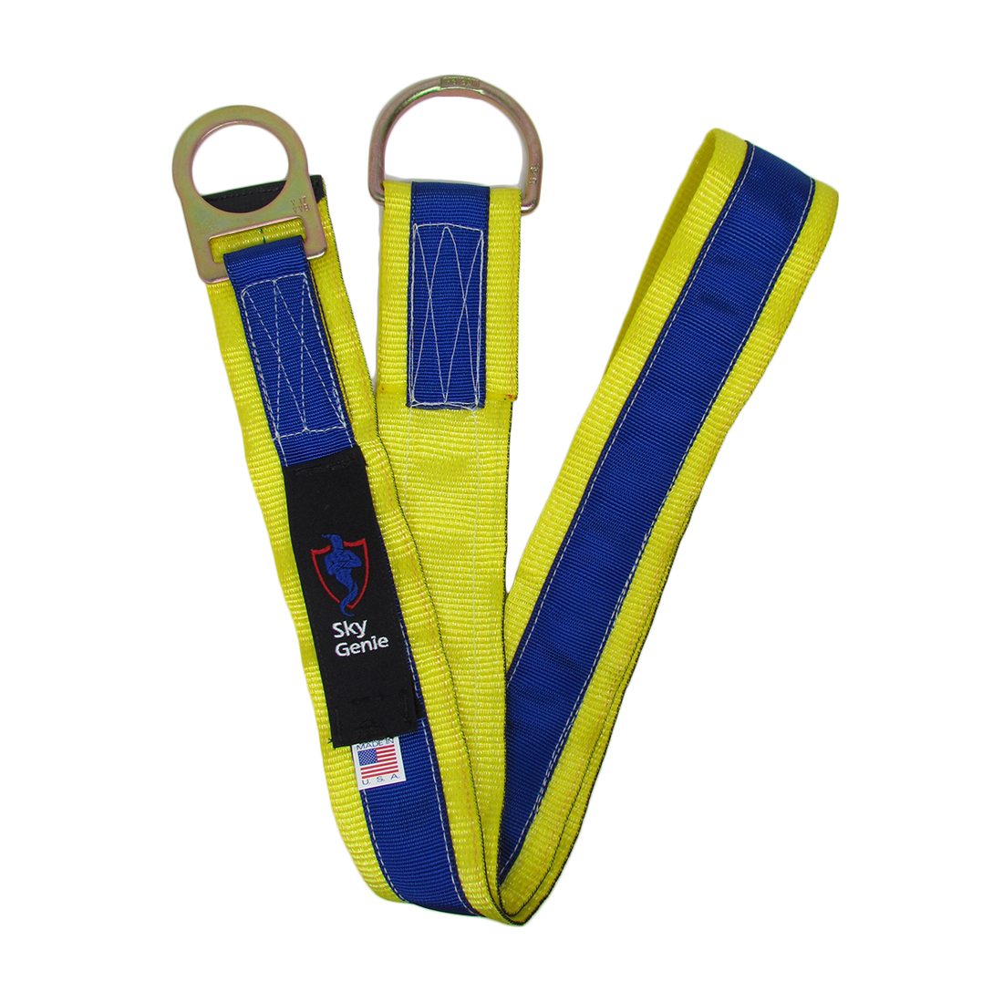 Sky Genie Anchorage Connector - Heavy Duty Fall Protection Safety Hook for Roofing & Construction - Secure Lanyard Attachment for Climbing & Work at Height