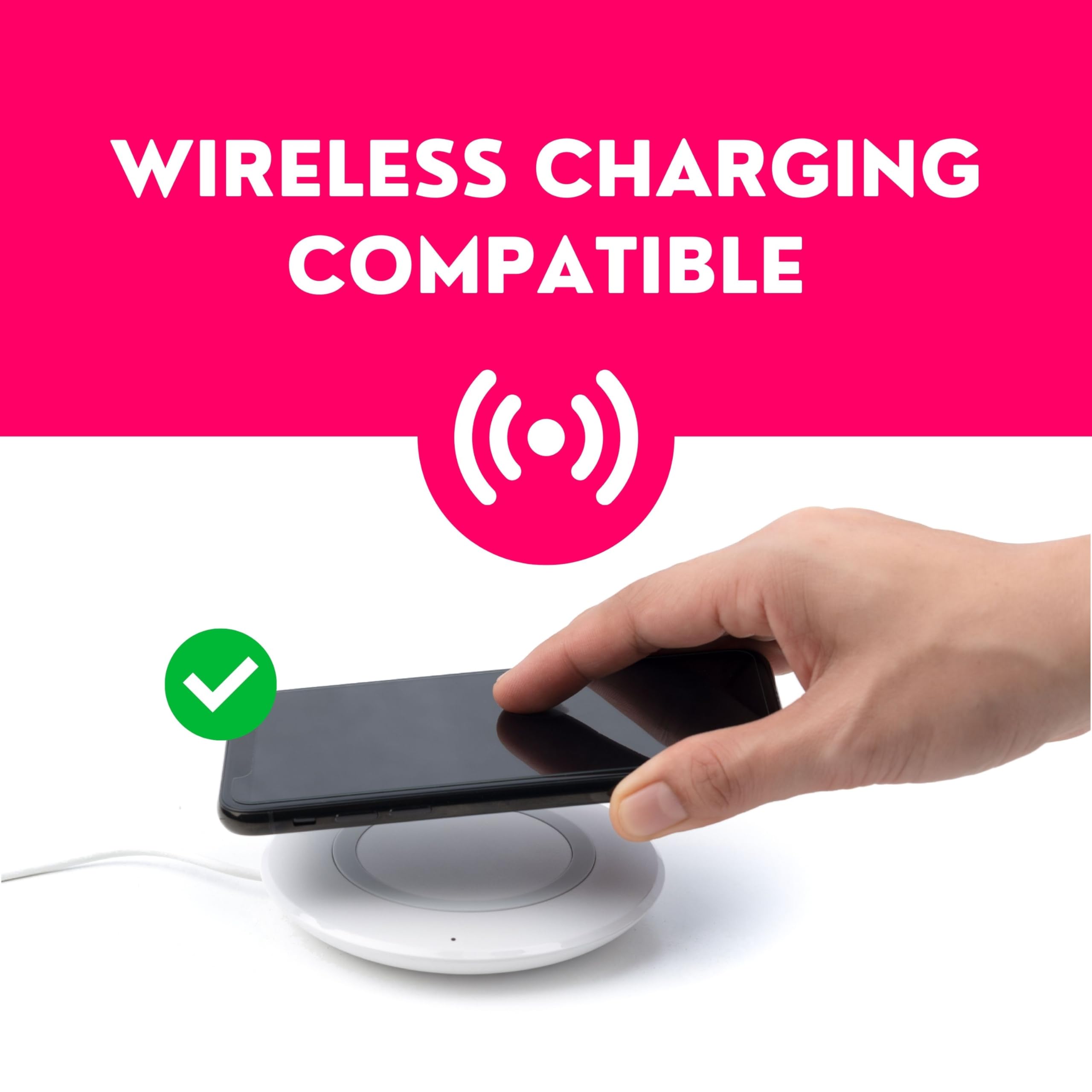Non-Slip Phone Loops - Lightweight & Discreet Phone Grip Strap Holder for Hands - Secure Finger Holder for iPhone & Android - Perfect for Gaming, Driving & Multitasking