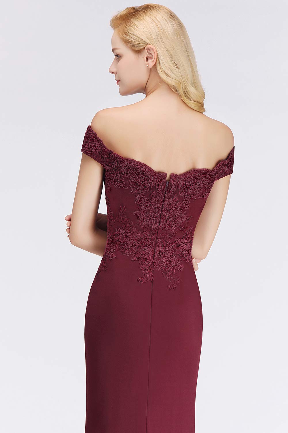 Elegant Off-Shoulder Mermaid Prom Dresses for Women - Long Formal Evening Gowns for Homecoming, Wedding, and Special Occasions