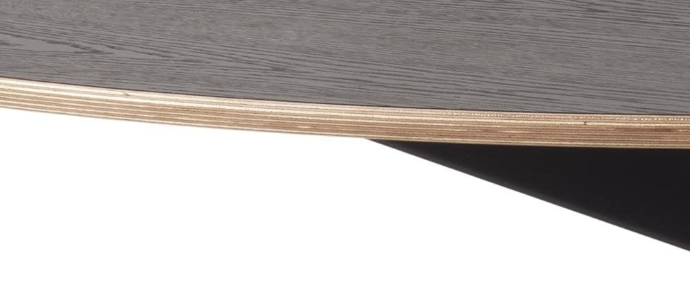 Spectrum Design Martin Visser TE 06 Modern Dining Table - Mid-Century Style Wooden Table for Dining Room, Kitchen & Office (Brown) | Perfect for Small Spaces & Contemporary Home Decor