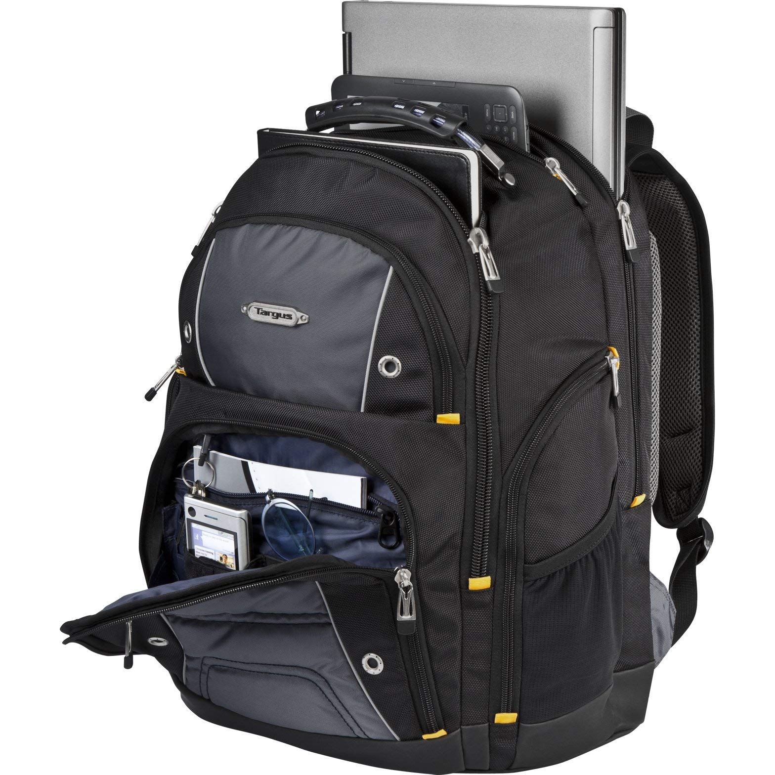 Targus Drifter II Laptop Backpack for Men - Water-Resistant Business & Travel Backpack Fits 17
