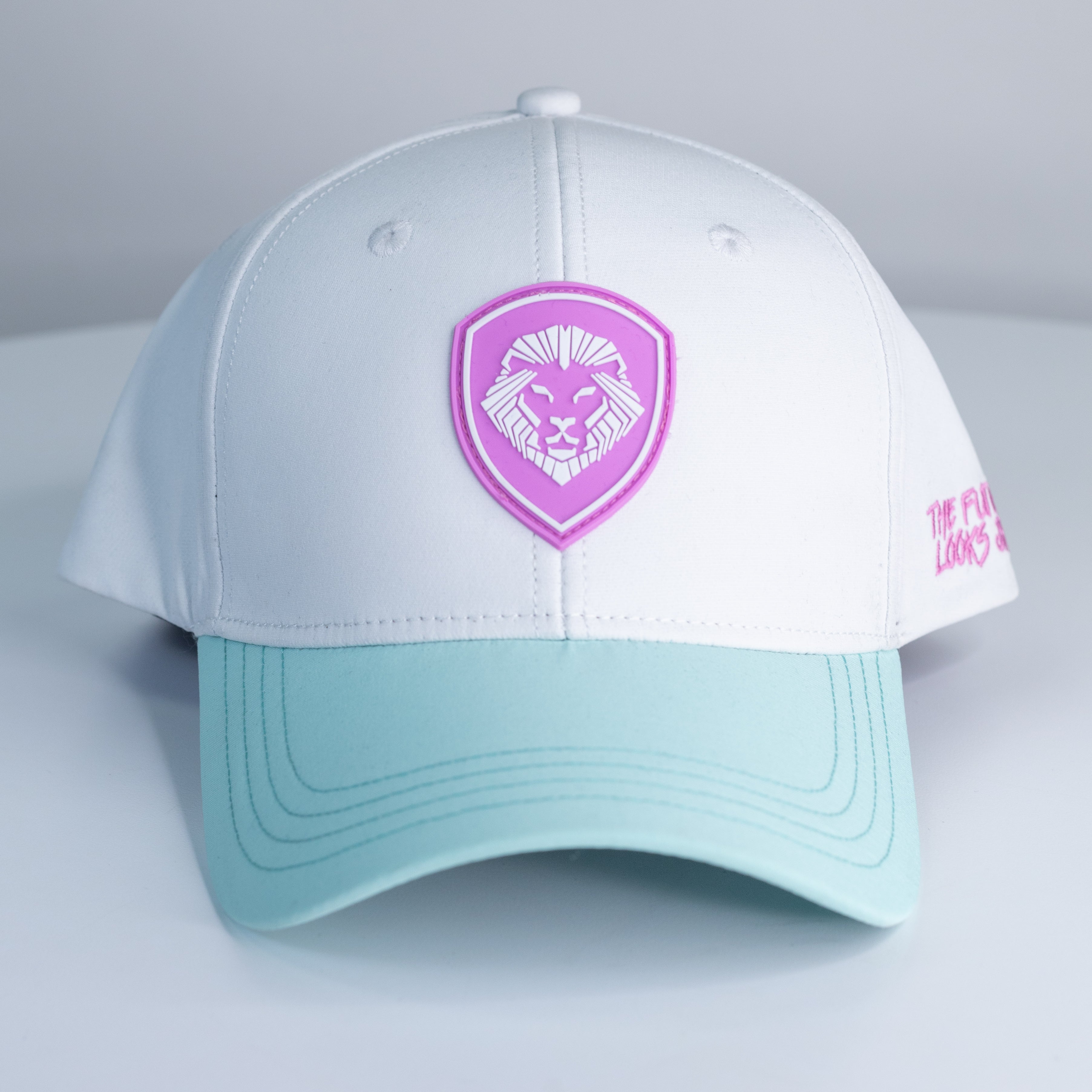 VT Shield Logo Future Looks Bright Miami Vice Snapback Hat - Stylish Adjustable Baseball Cap for Men & Women - Perfect for Outdoor Sports, Casual Wear & Street Fashion