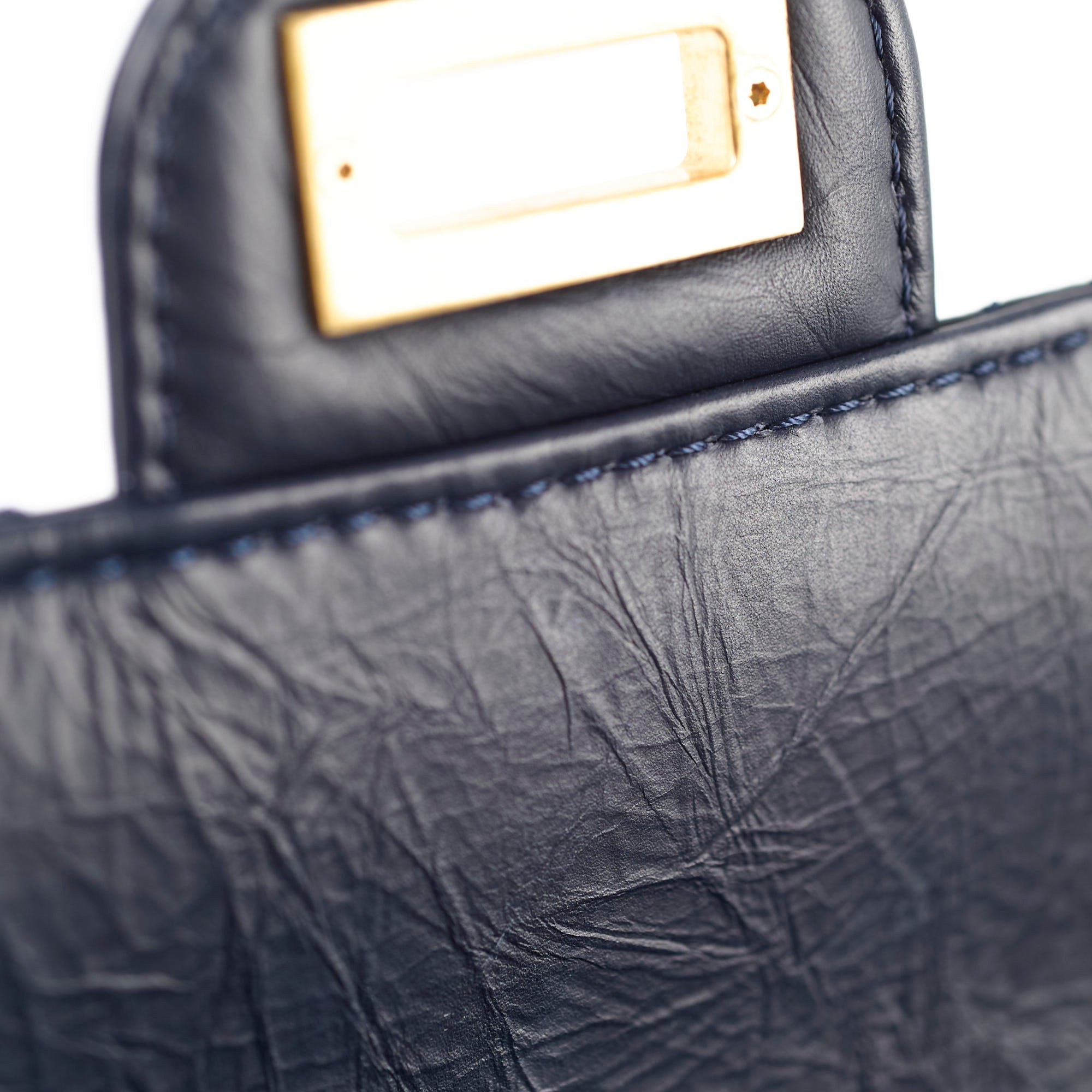 Chanel Reissue 226 Navy Calfskin Leather Handbag - Classic Flap Bag Series 24 | Luxury Designer Purse for Women, Perfect for Work, Evening Events & Special Occasions