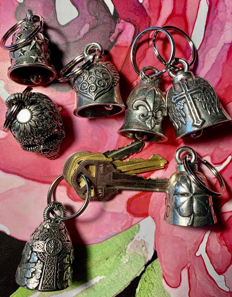 Butterfly Guardian Bell - Good Luck Charm Gift Set for Home, Car, and Office Decor | Handmade Protection Bell for Positive Energy & Blessings