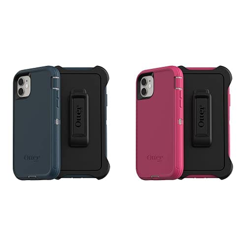 OtterBox Defender Series SCREENLESS Edition Protective Case for iPhone 11 - Gone Fishin & Love Bug Designs | Durable Shockproof Cover for Outdoor, Work & Daily Use
