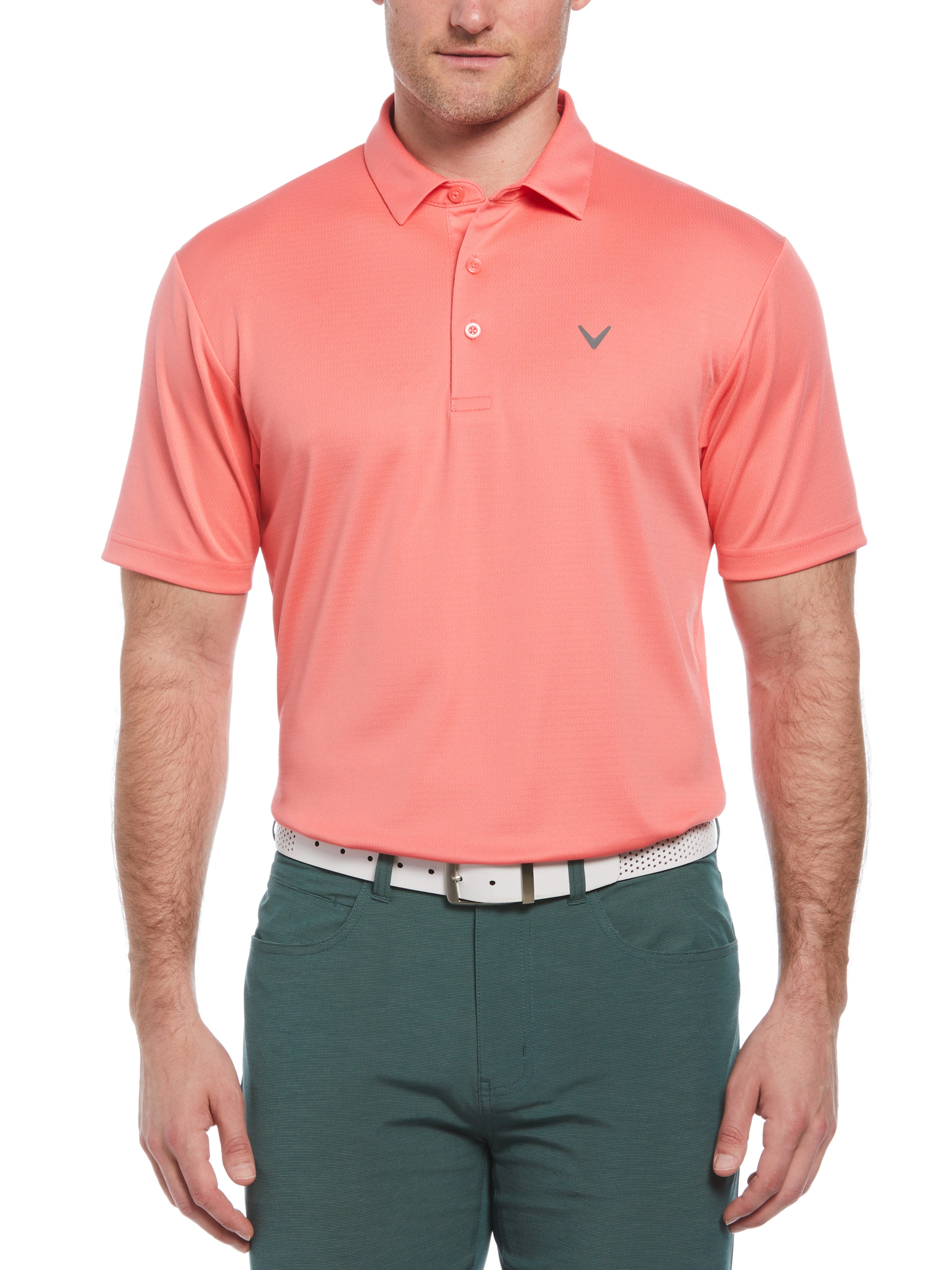 Men's Micro Texture Polo Shirt - Breathable & Comfortable Casual Wear for Golf, Office & Everyday Use